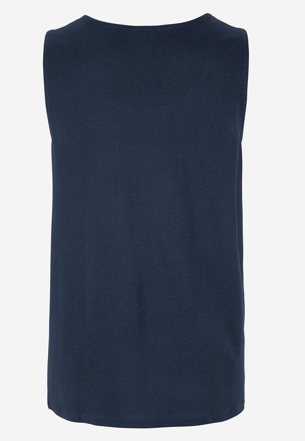 Tanktop med dekorativ fold