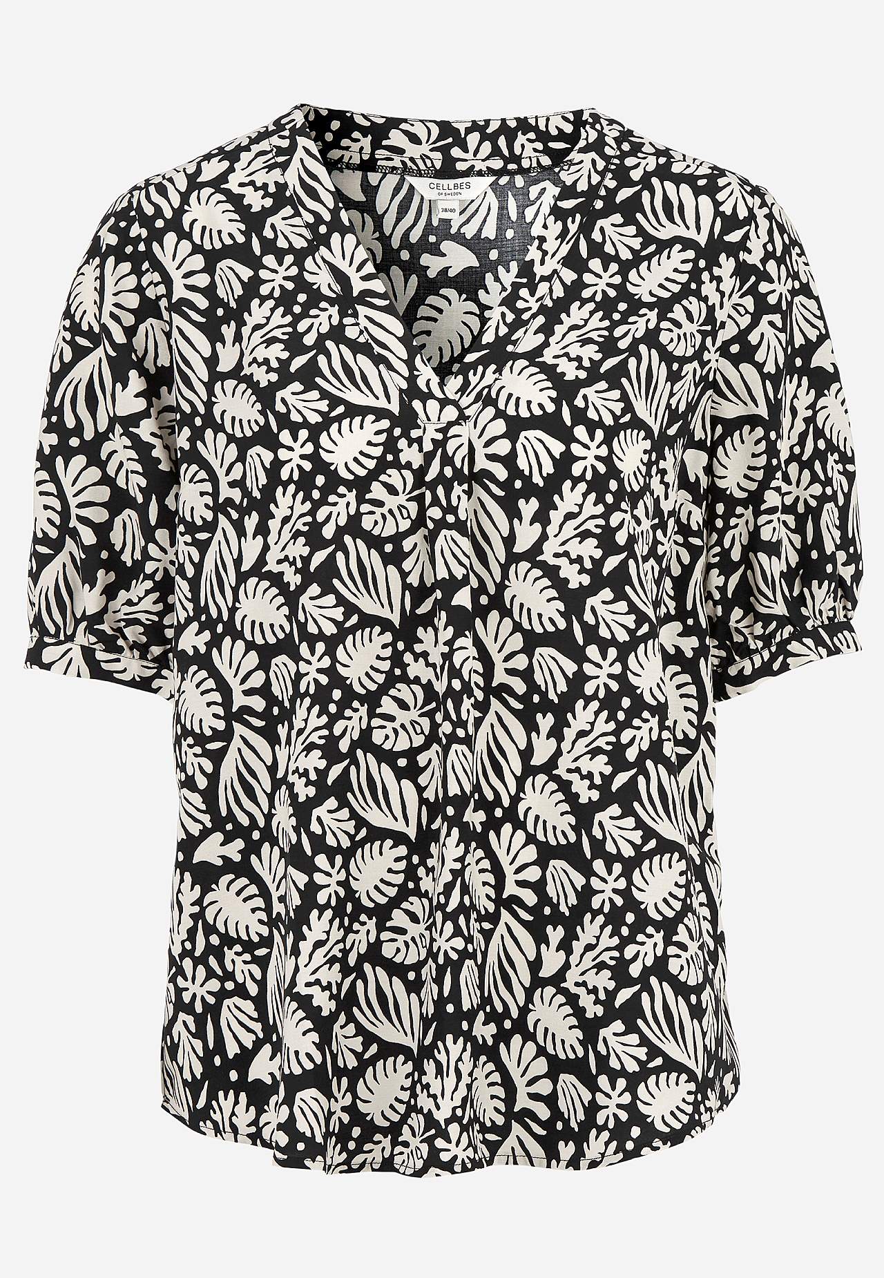 Kortærmet bluse