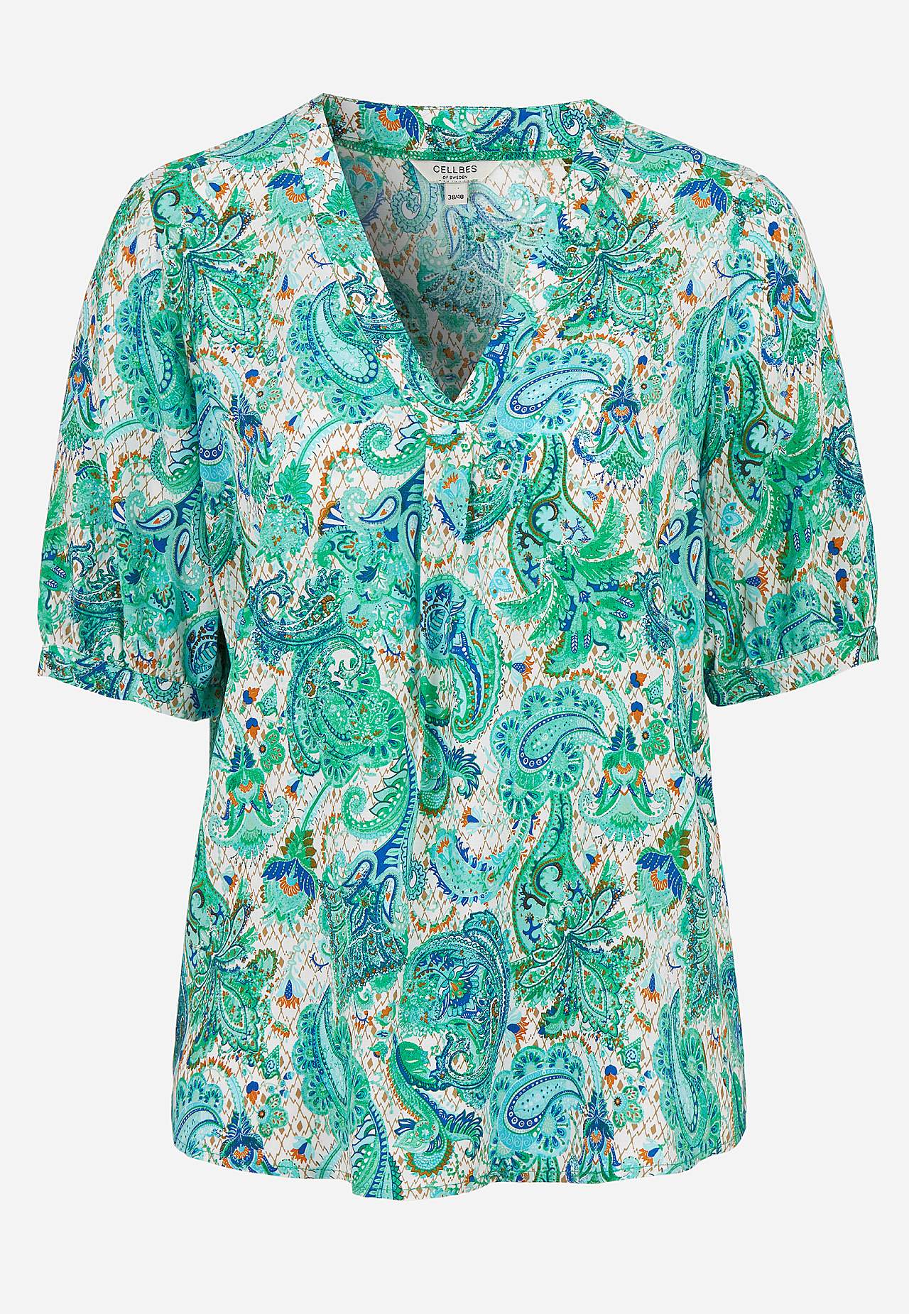 Kortærmet bluse