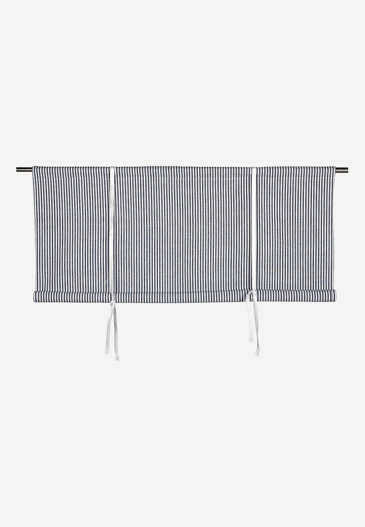Stribet liftgardin Oskar
