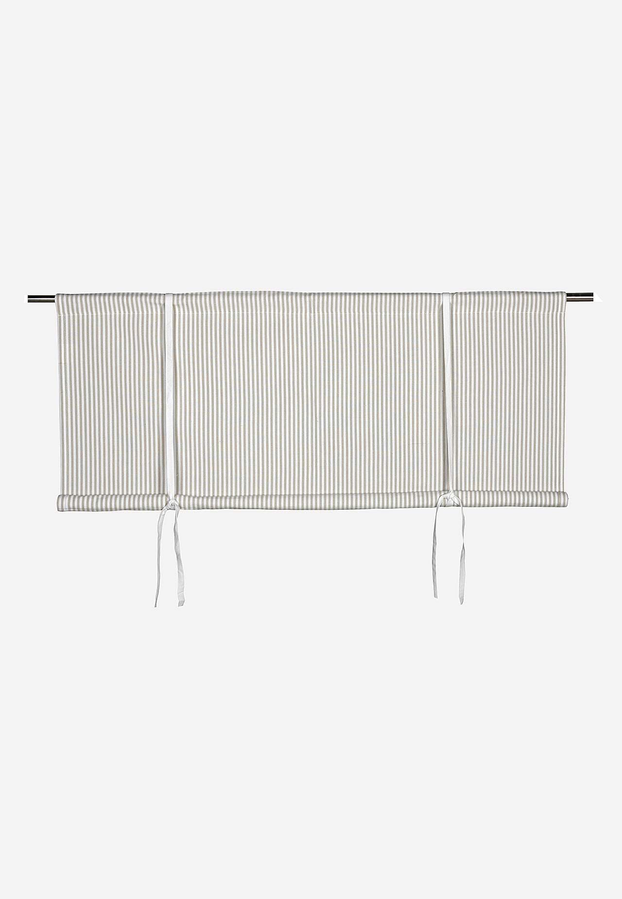 Stribet liftgardin Oskar