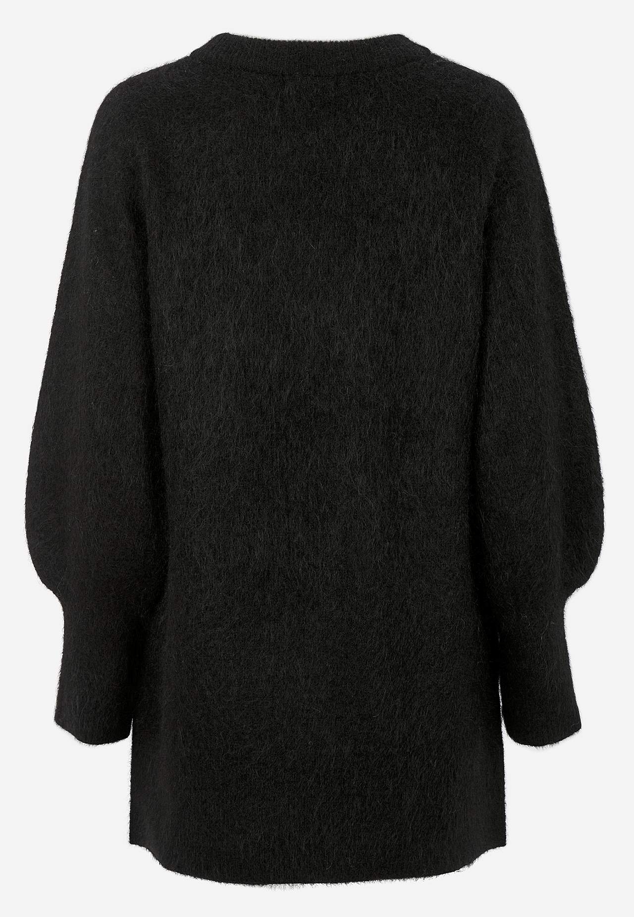 Tunika Premium i mohair- og uldblanding