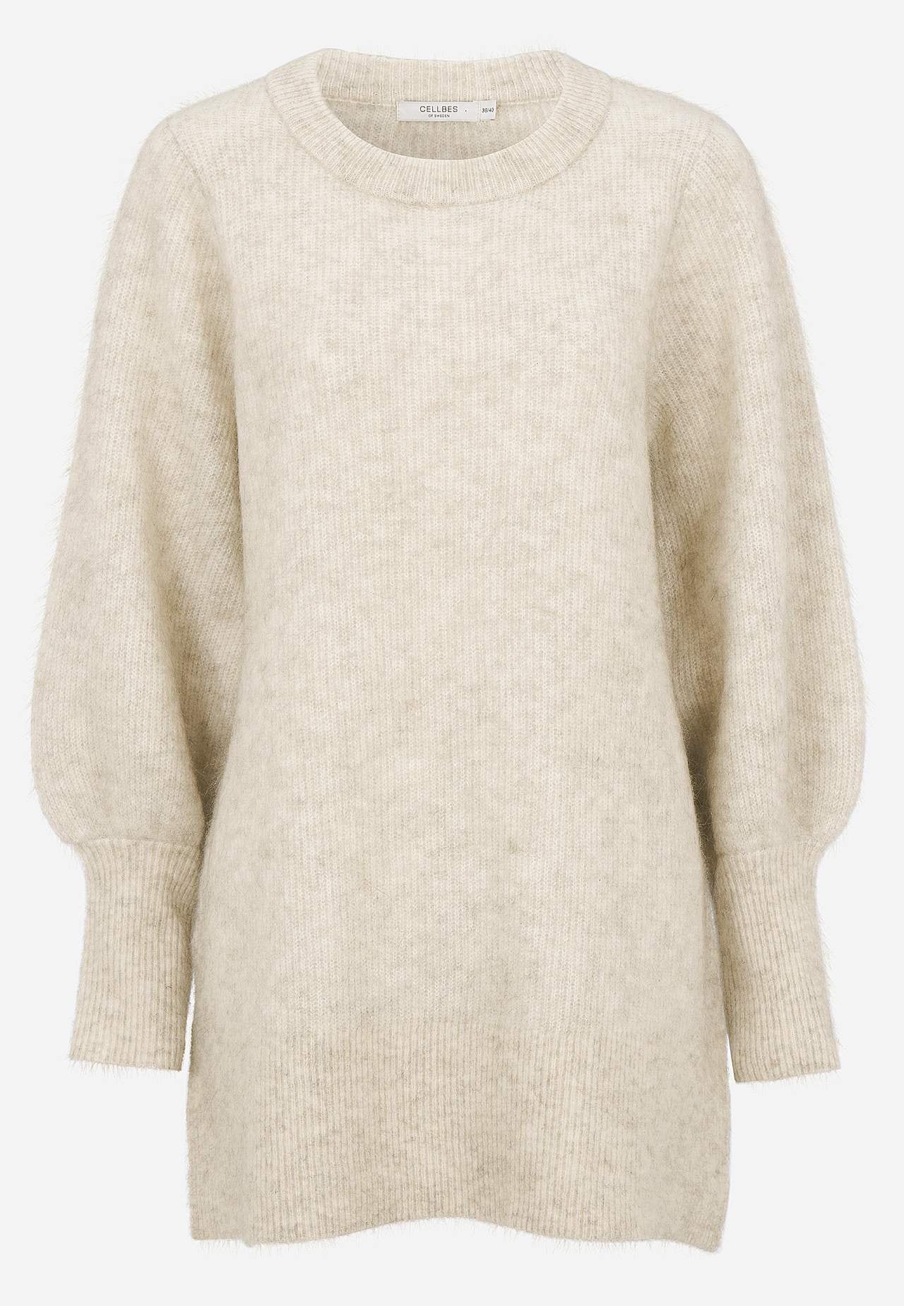 Tunika Premium i mohair- og uldblanding