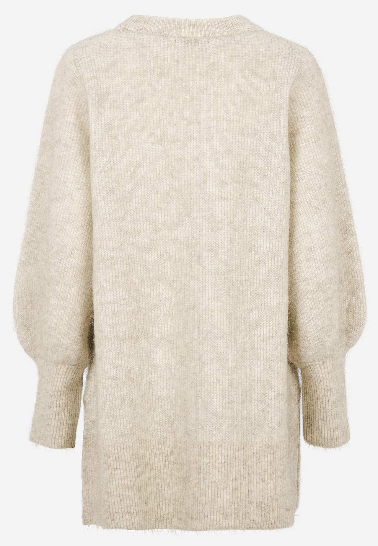 Tunika Premium i mohair- og uldblanding