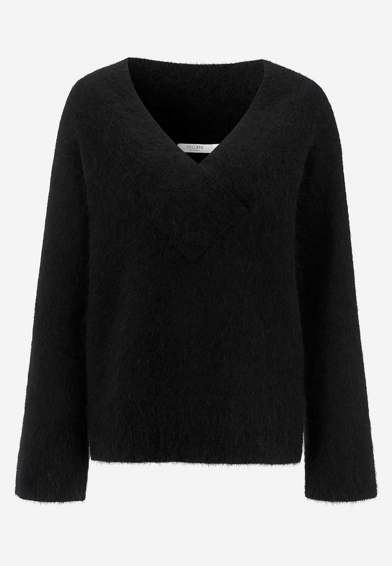 Trøje Premium i mohair- og uldblanding