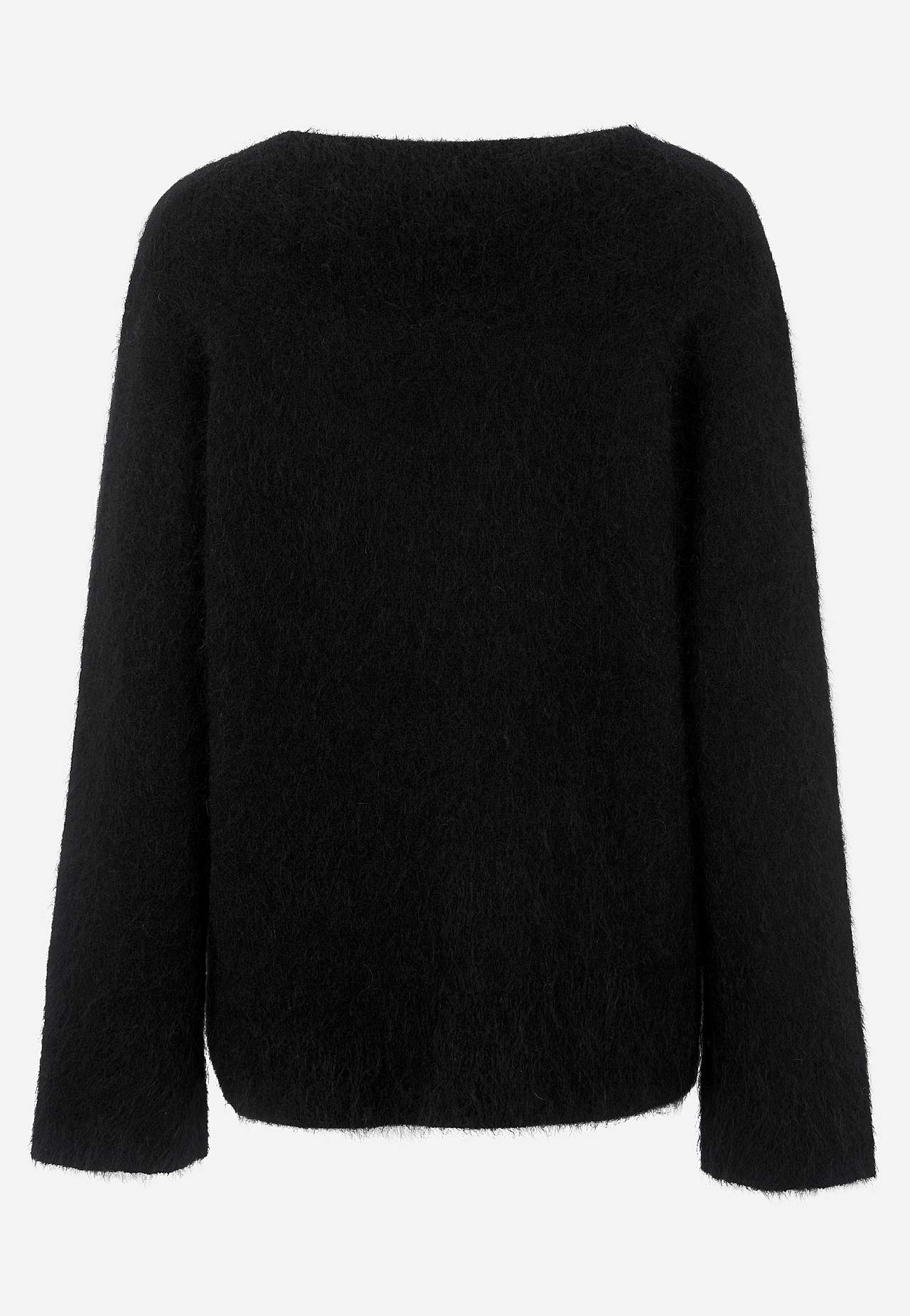 Trøje Premium i mohair- og uldblanding
