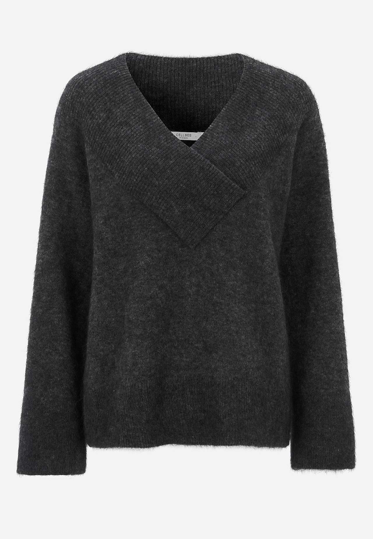 Trøje Premium i mohair- og uldblanding