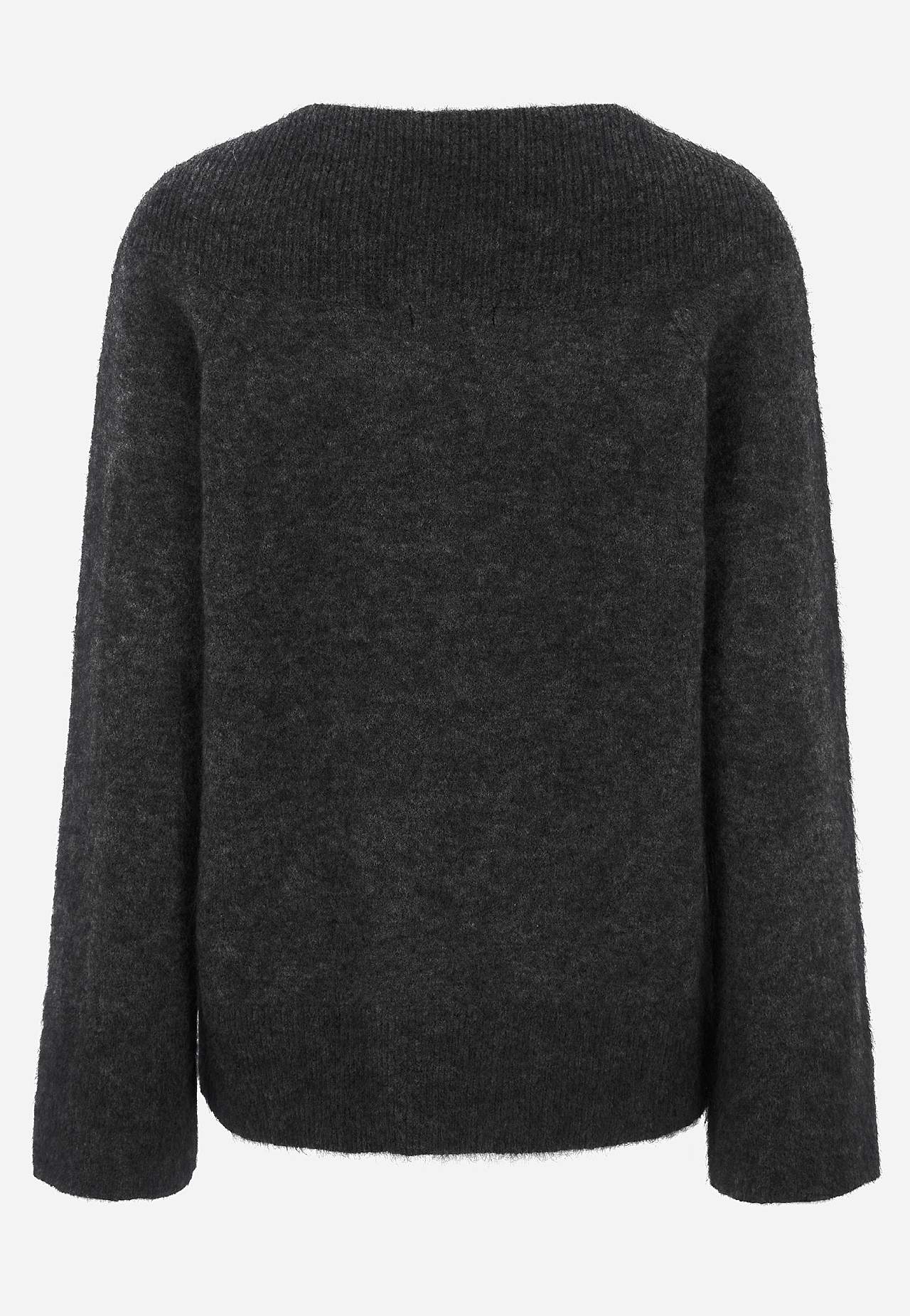 Trøje Premium i mohair- og uldblanding