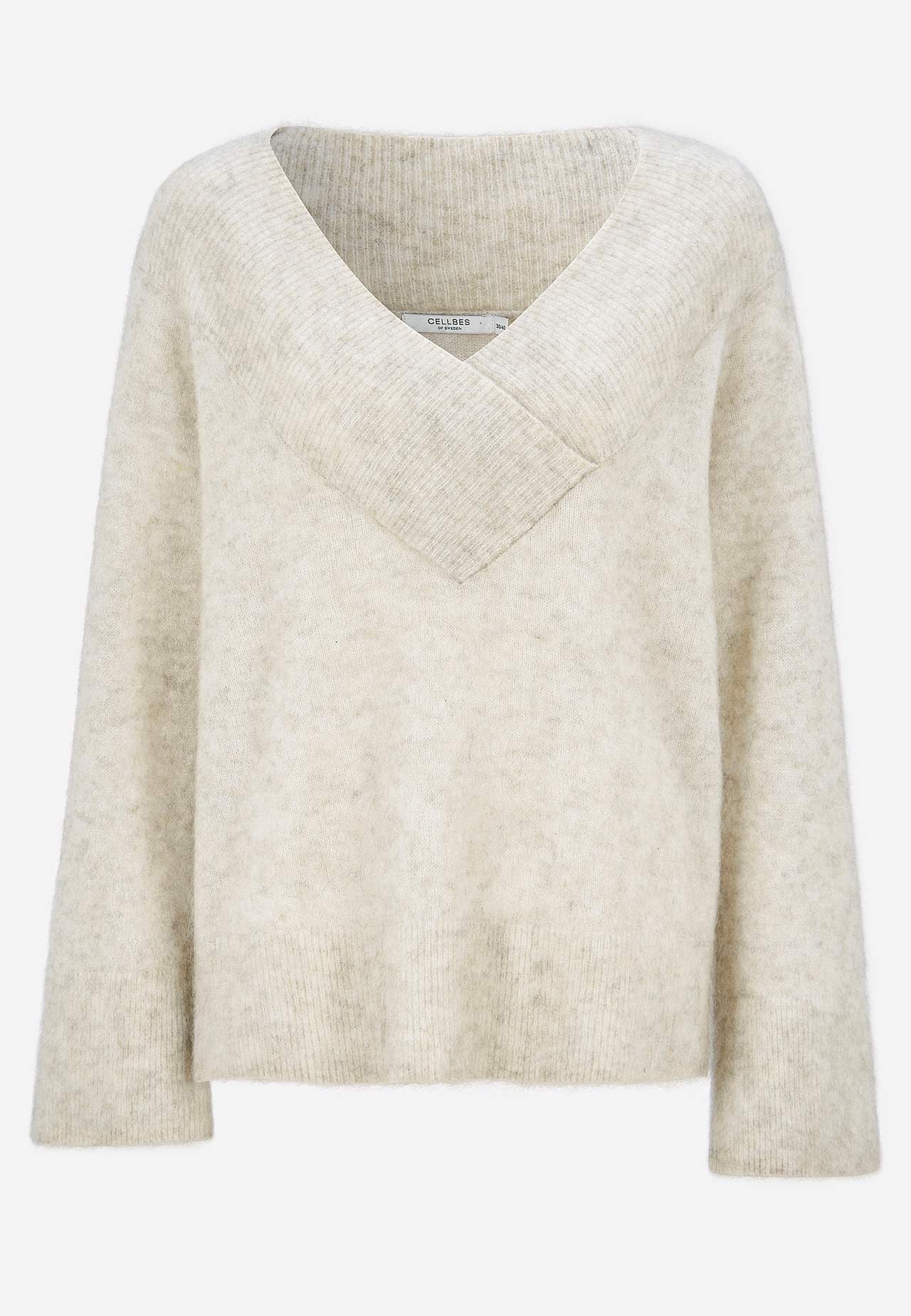 Trøje Premium i mohair- og uldblanding