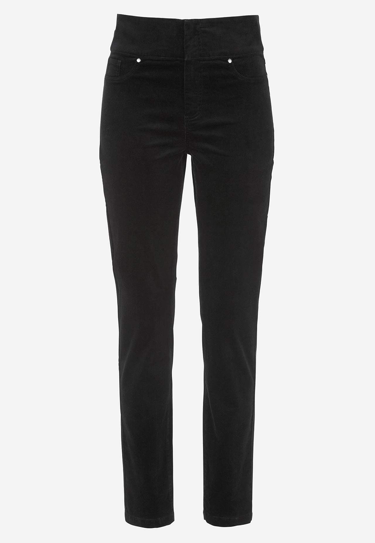 Treggings i kraftig fløjl