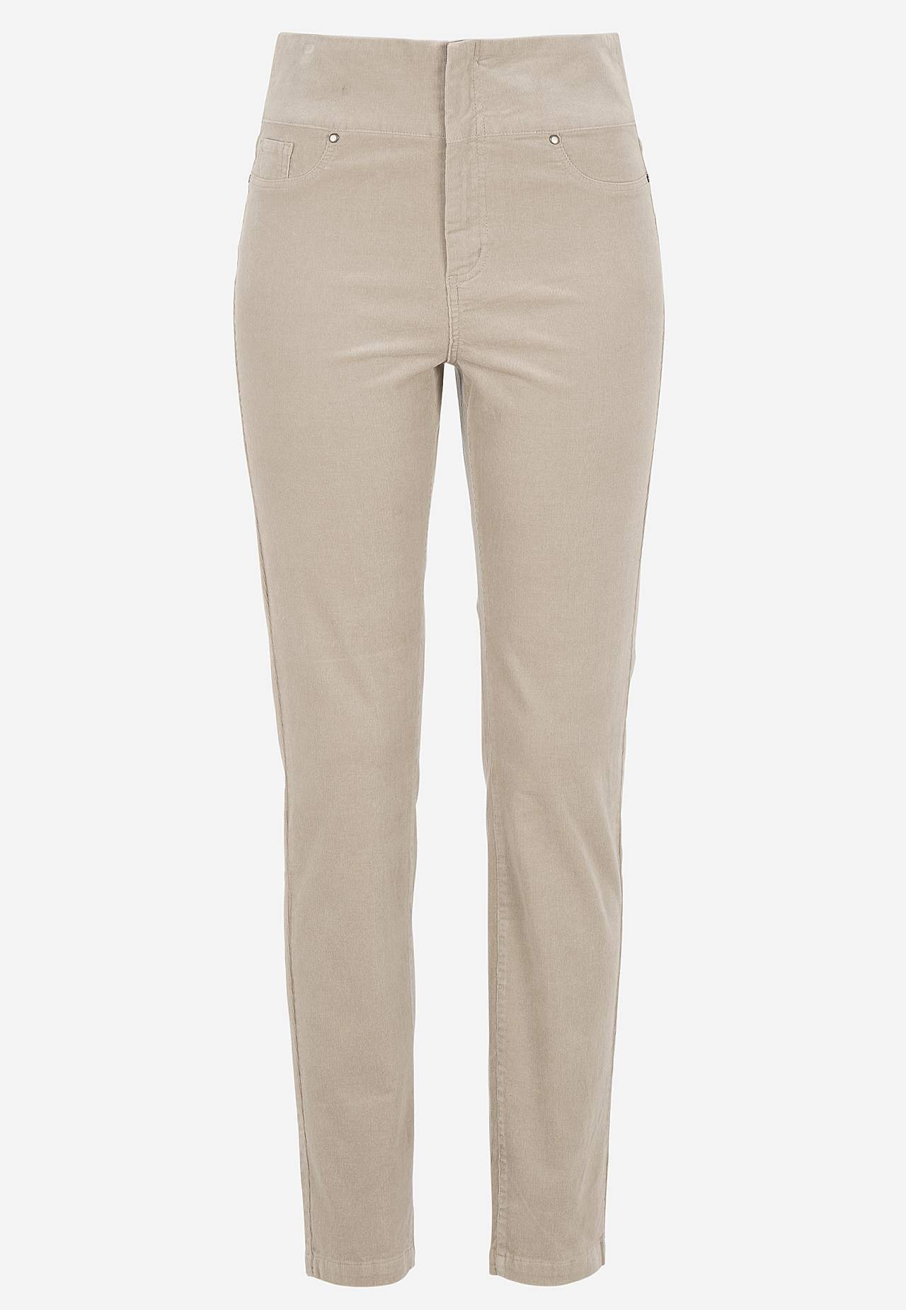 Treggings i kraftig fløjl