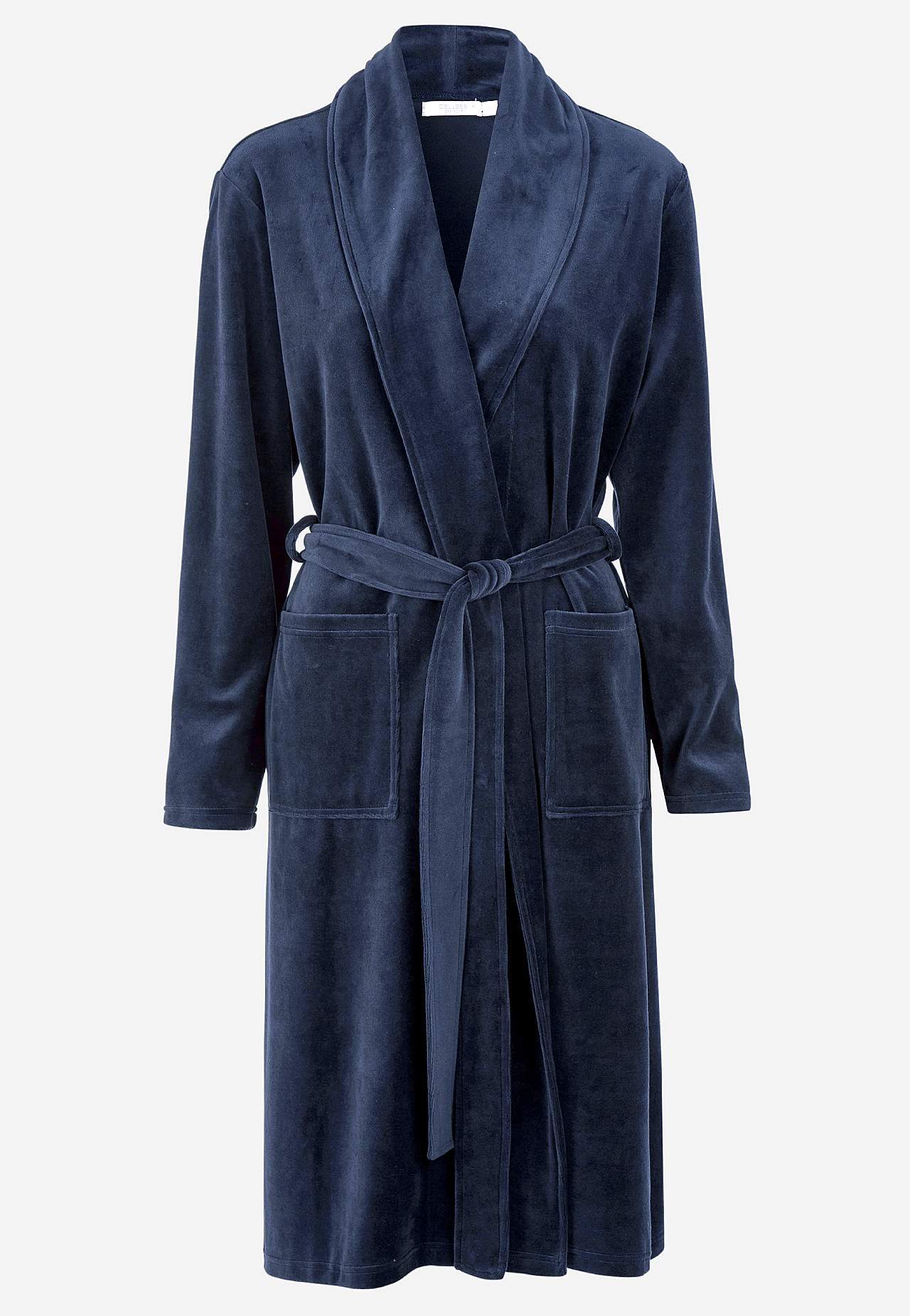 Velour morgenkåbe