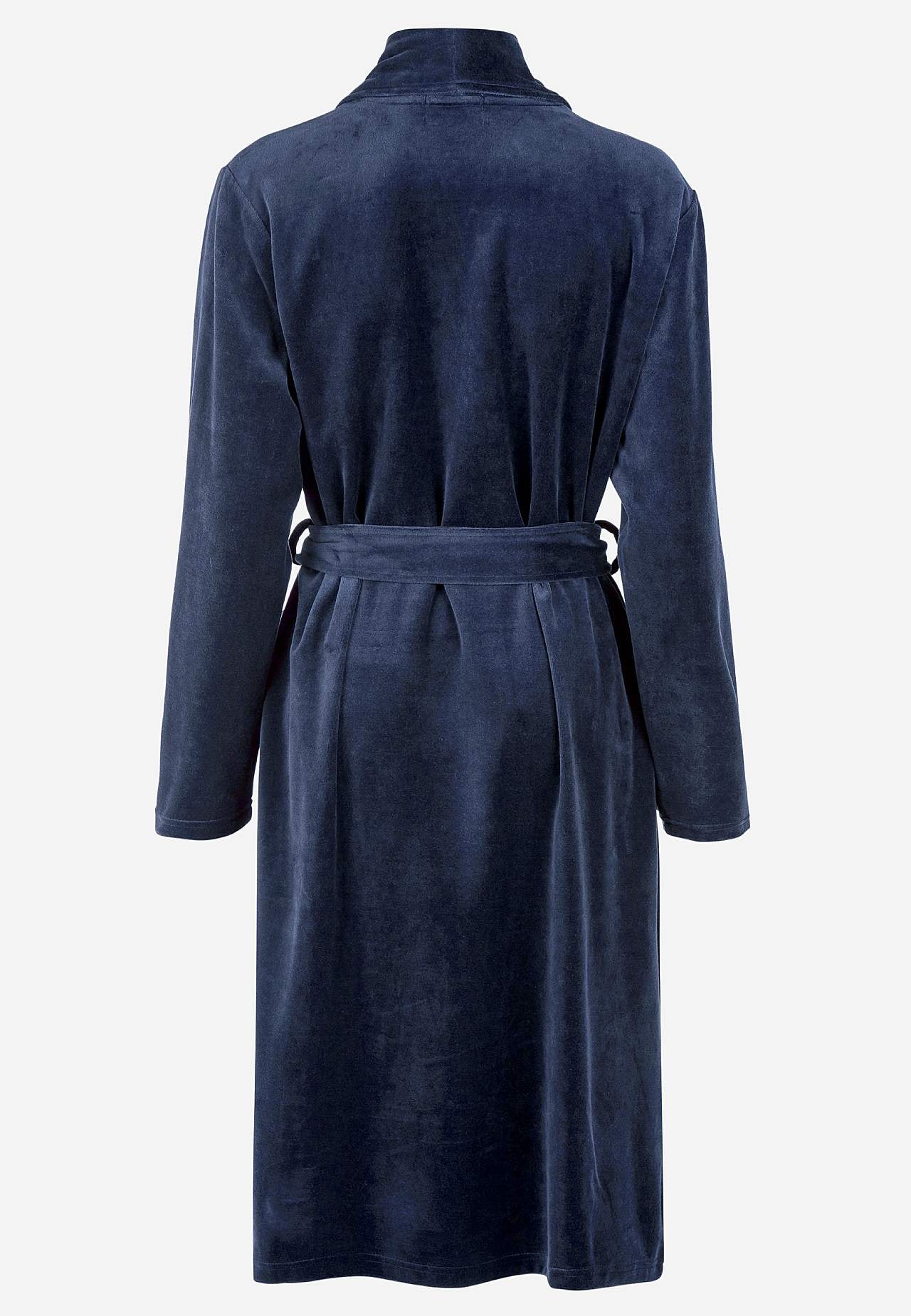 Velour morgenkåbe