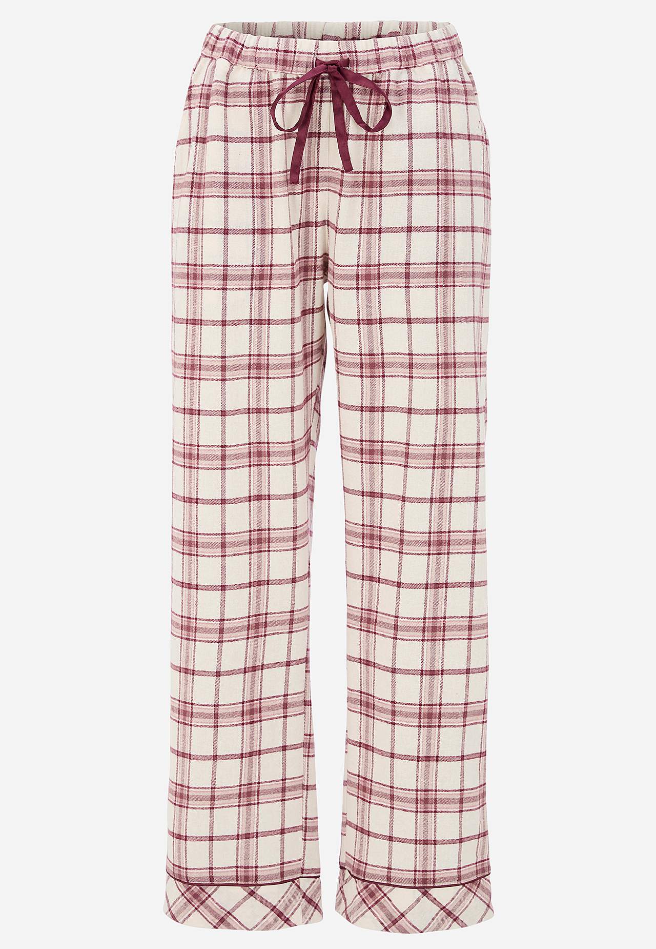 Ternet pyjamas i flonel