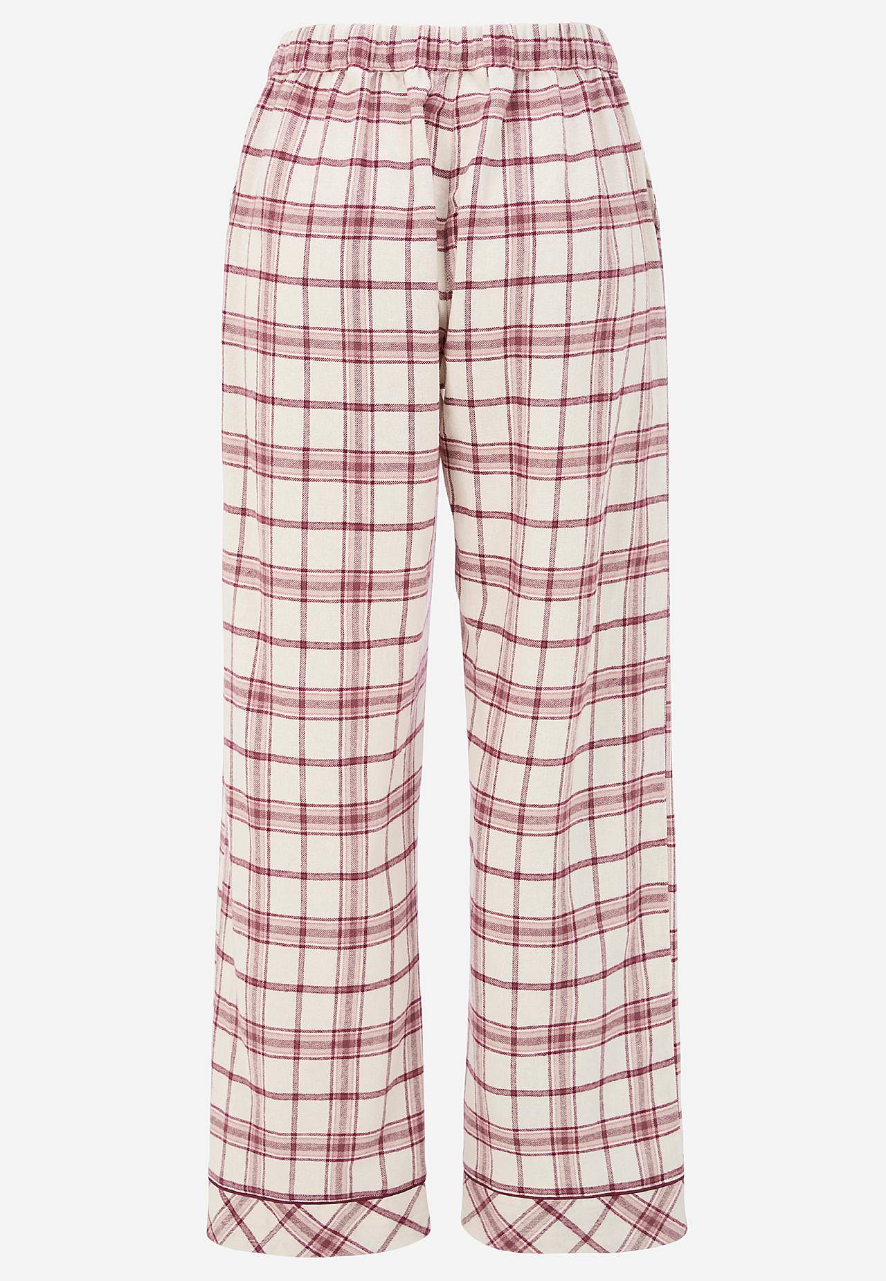 Ternet pyjamas i flonel