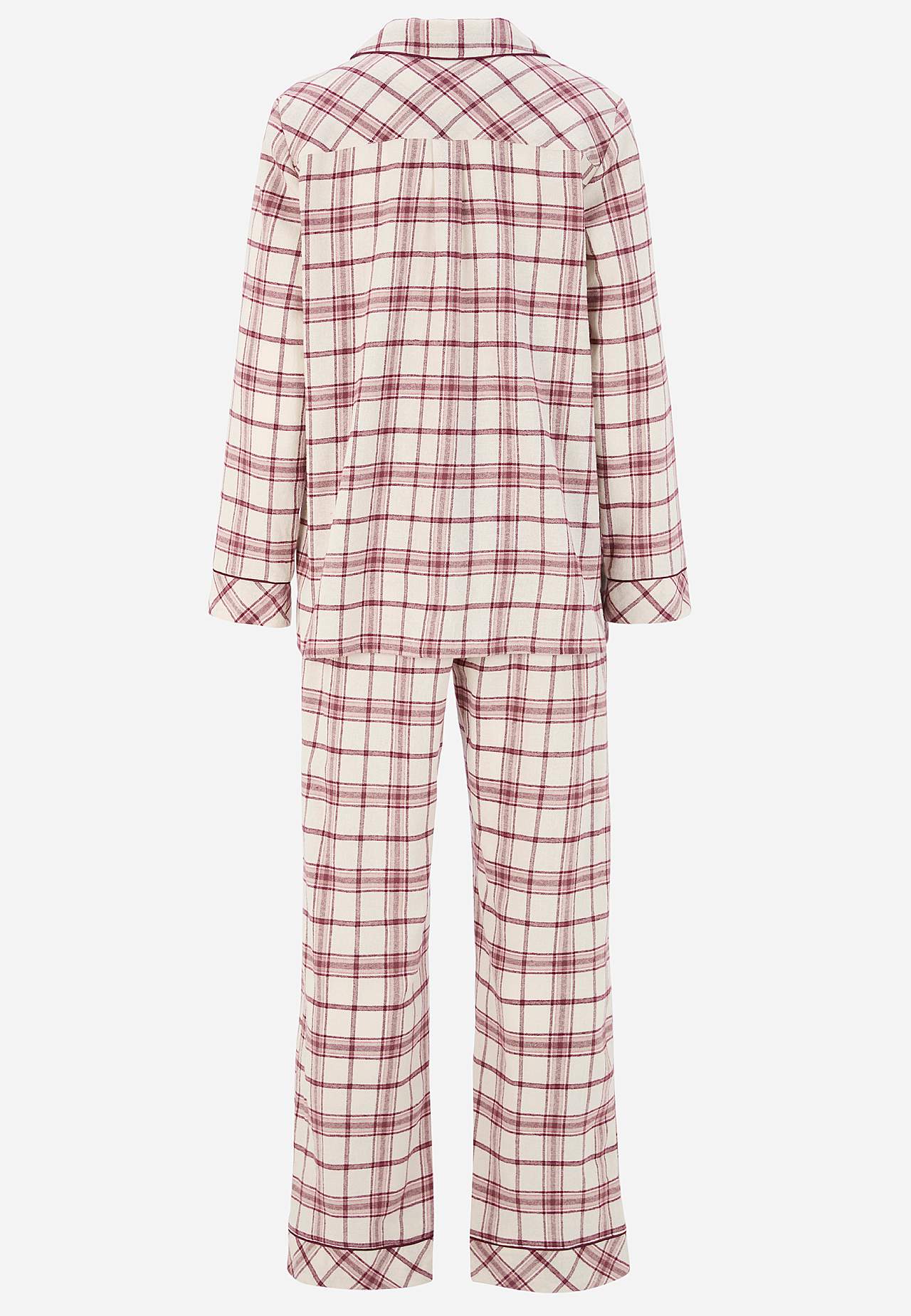 Ternet pyjamas i flonel