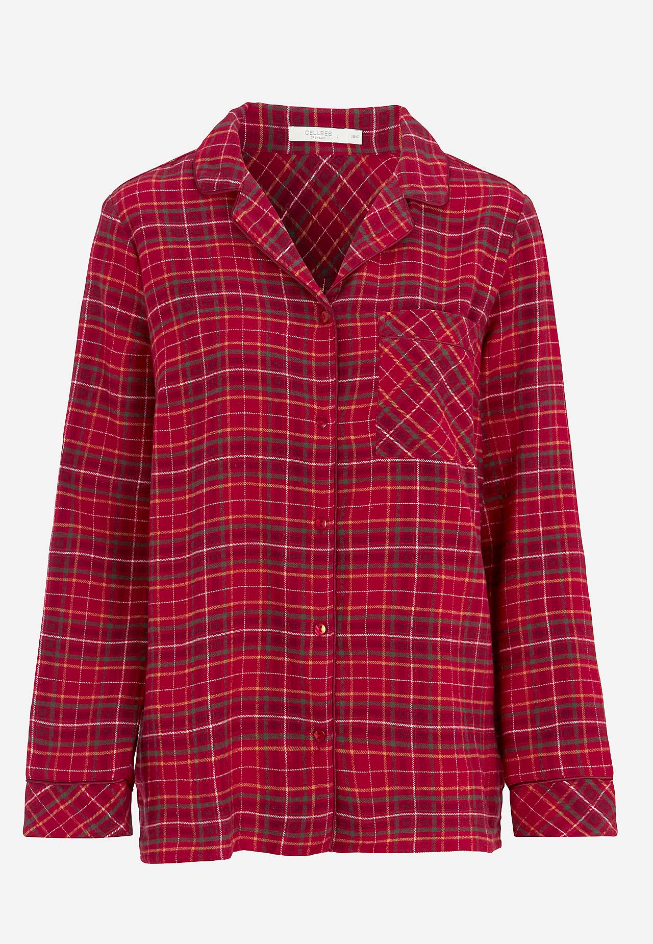 Ternet pyjamas i flonel