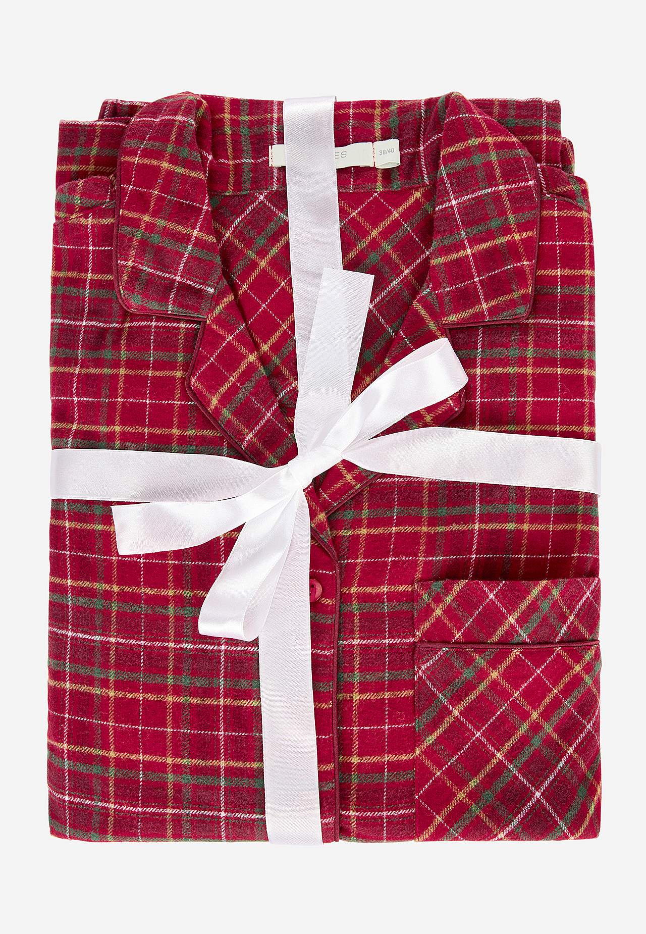 Ternet pyjamas i flonel