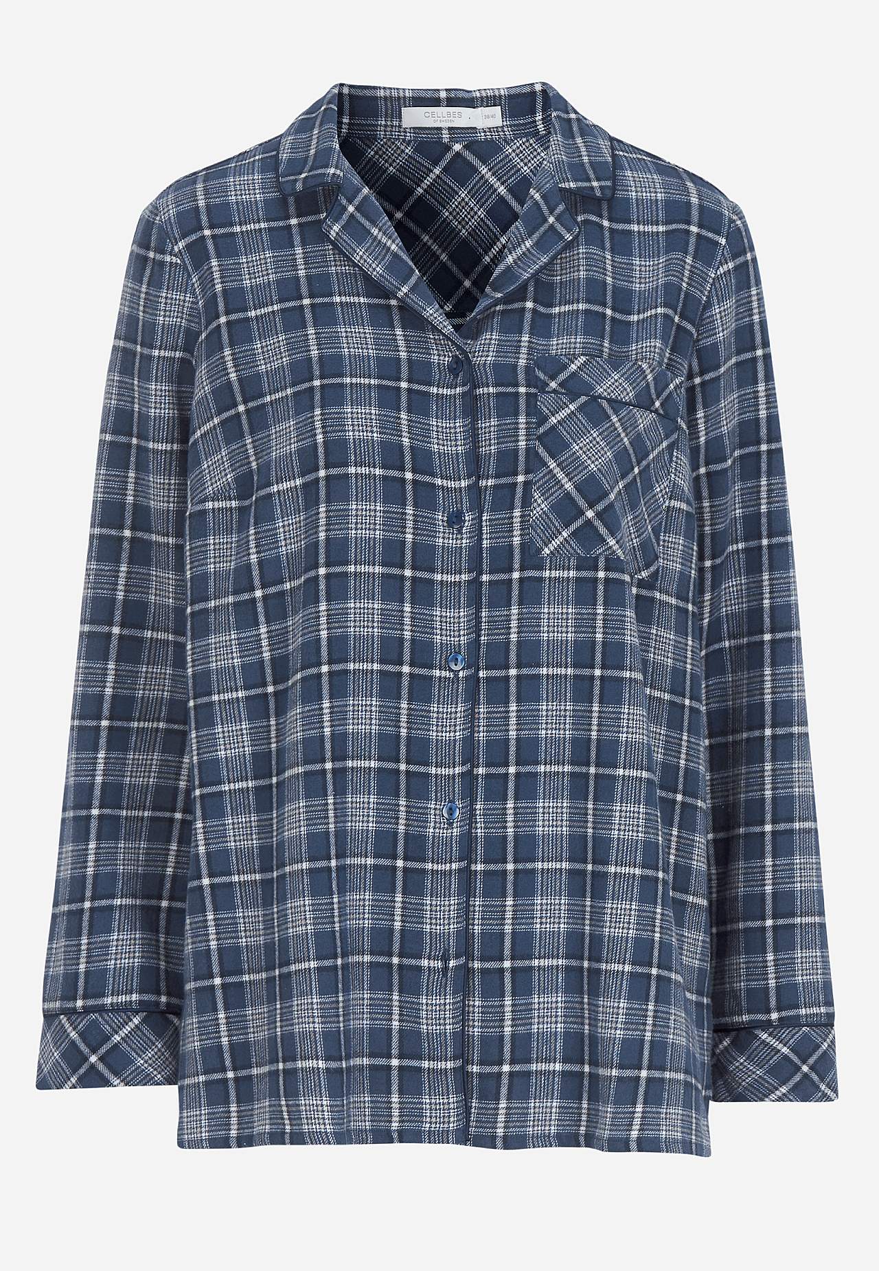 Ternet pyjamas i flonel