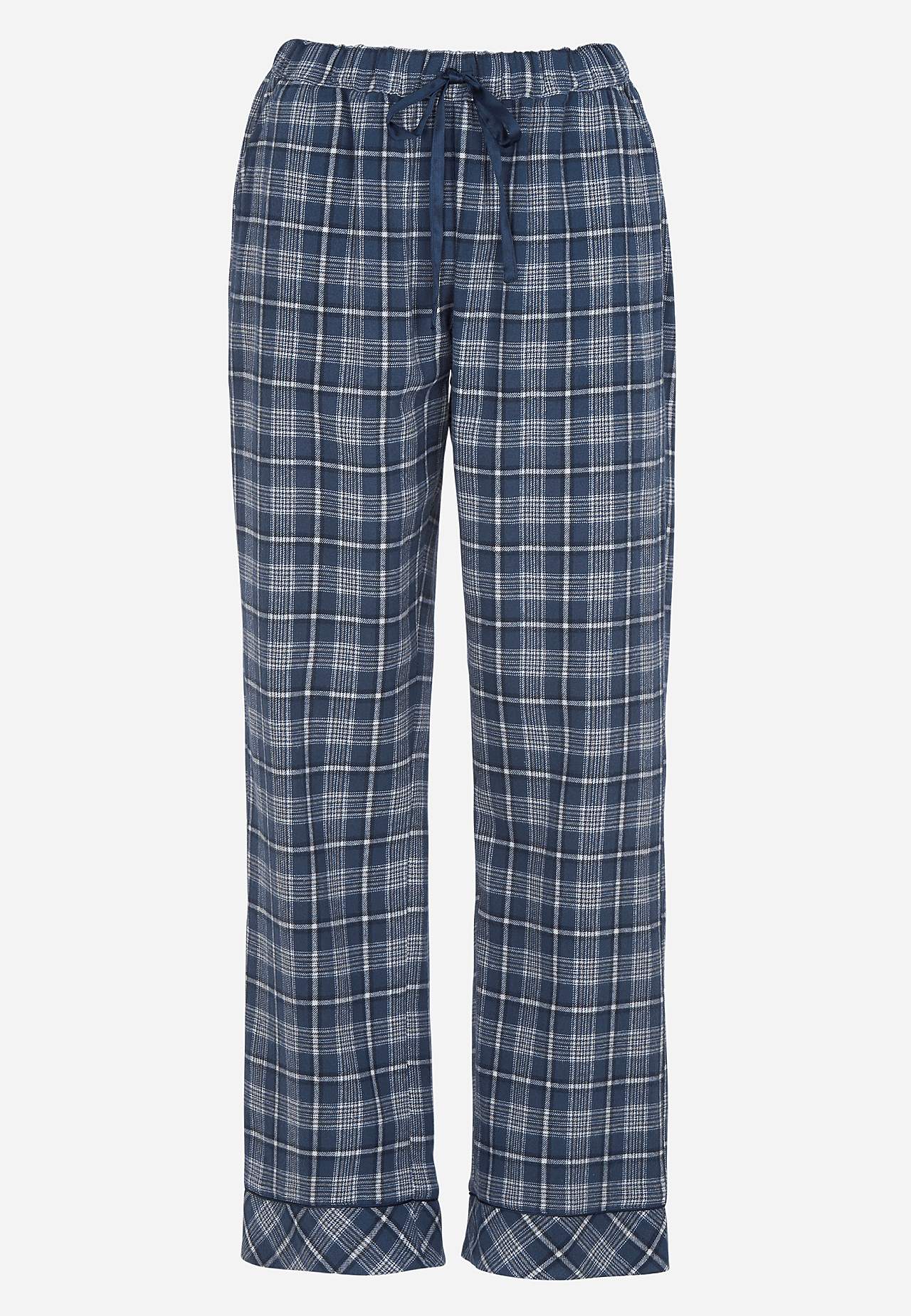 Ternet pyjamas i flonel