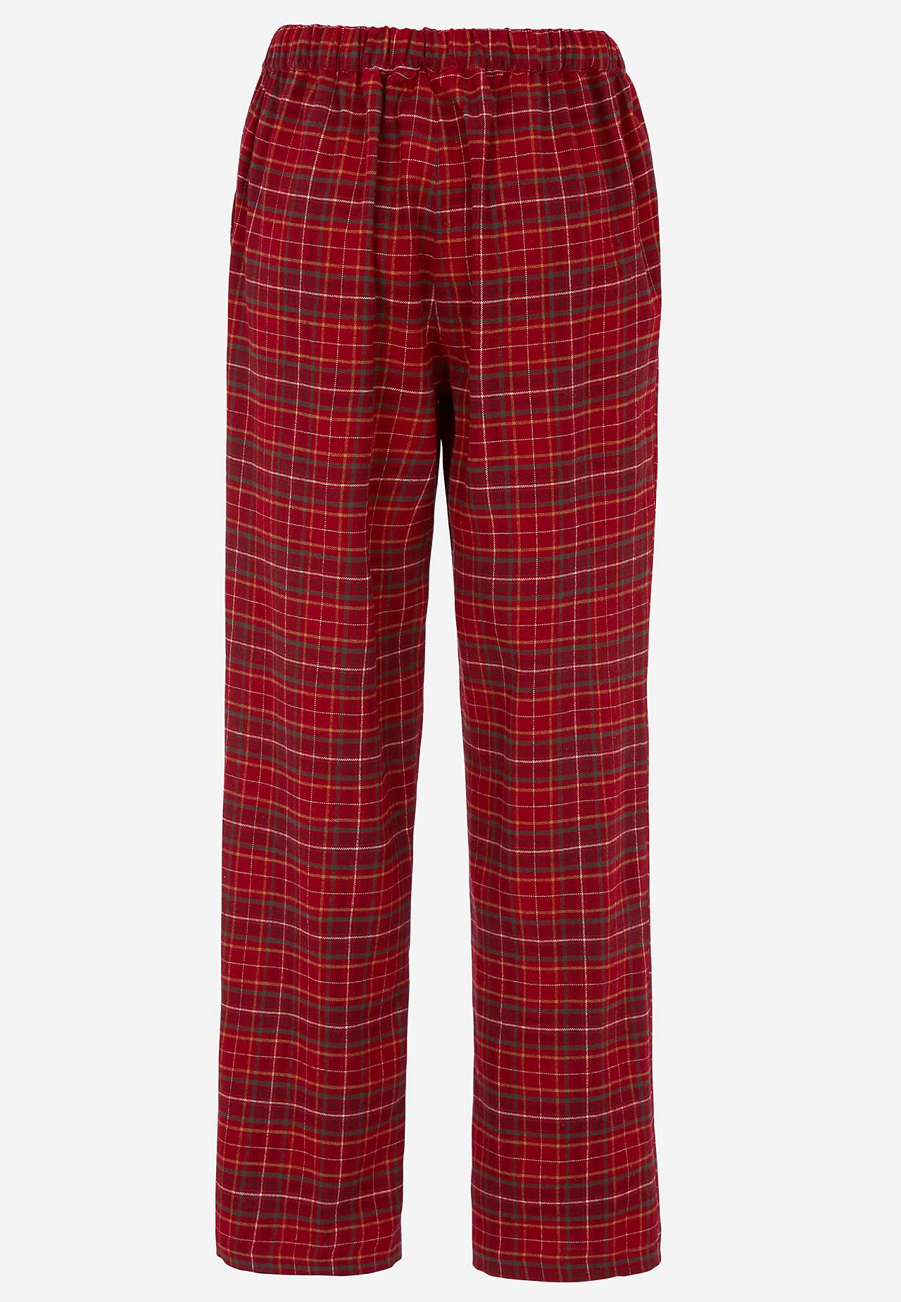 Ternede pyjamasbukser i flonel