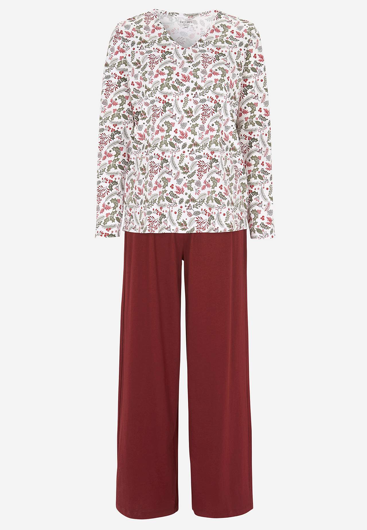 To-delt pyjamas