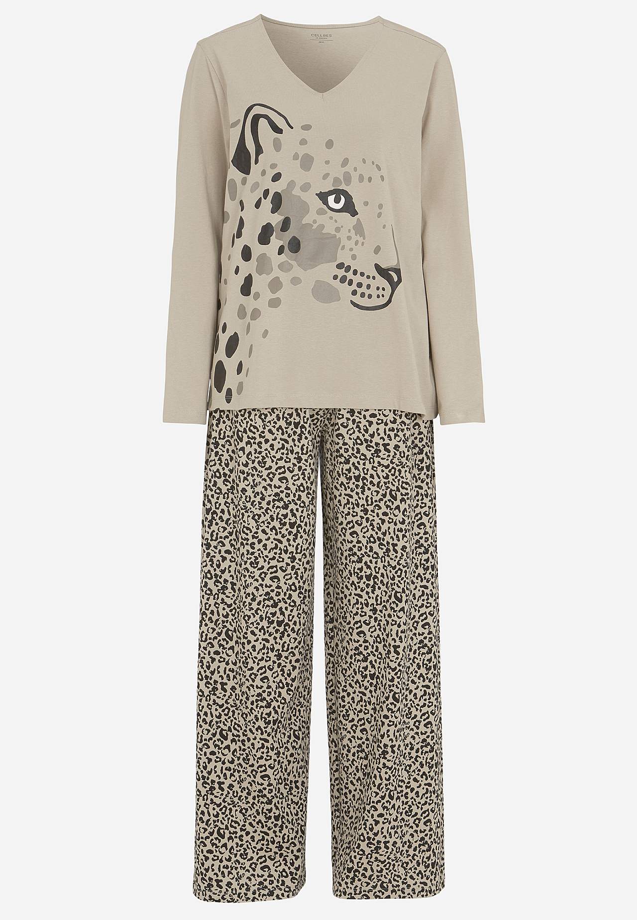 To-delt pyjamas