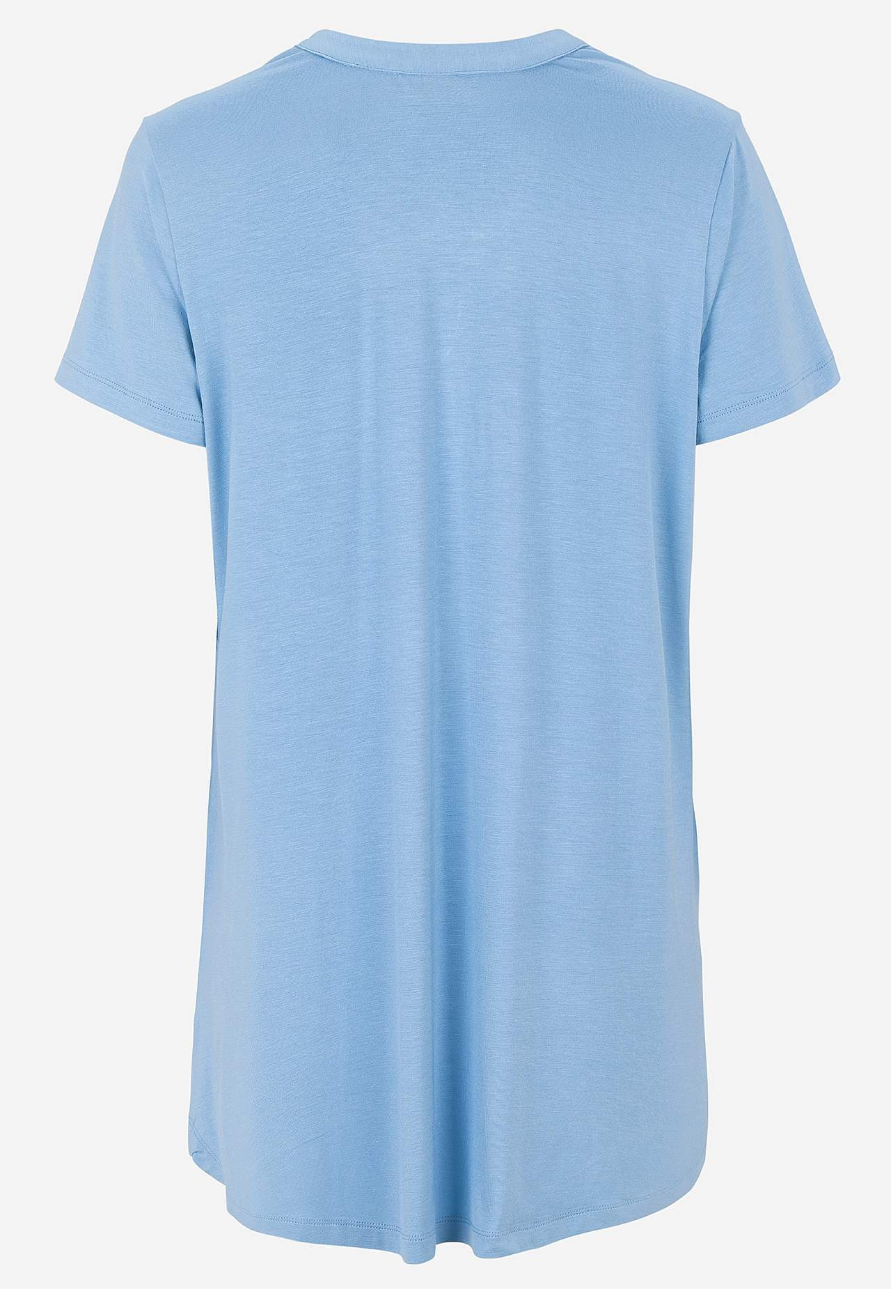 Jerseytunika med kort ærme