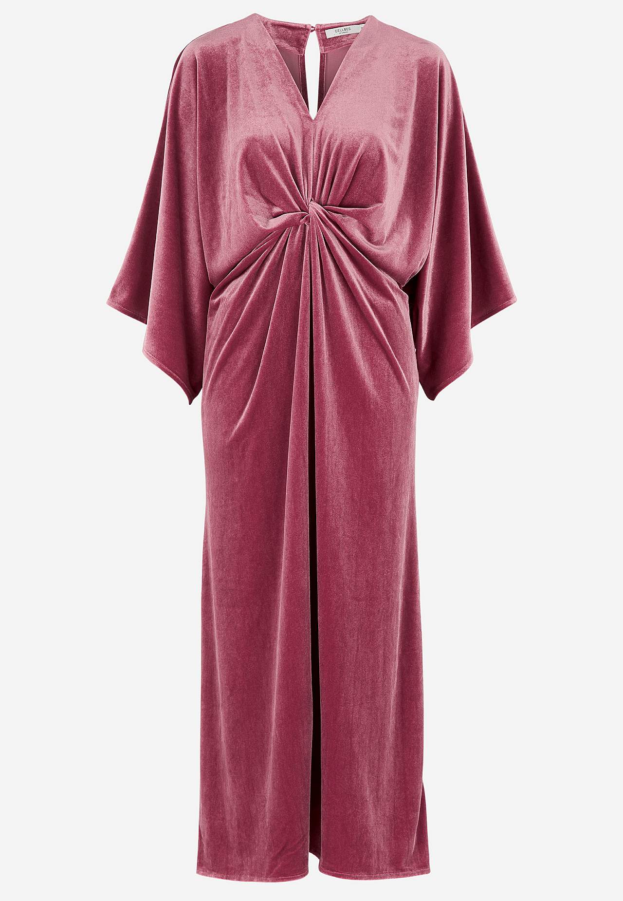 Elegant kaftankjole i velour