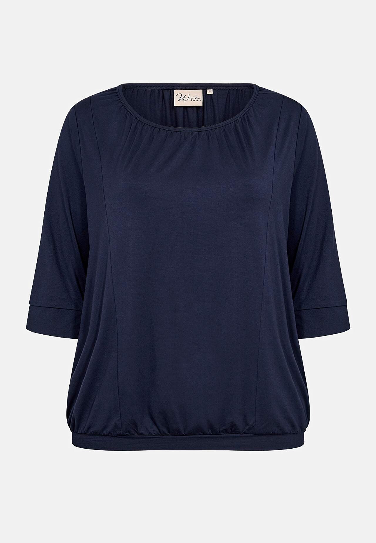 Superblød jerseytop i lyocell