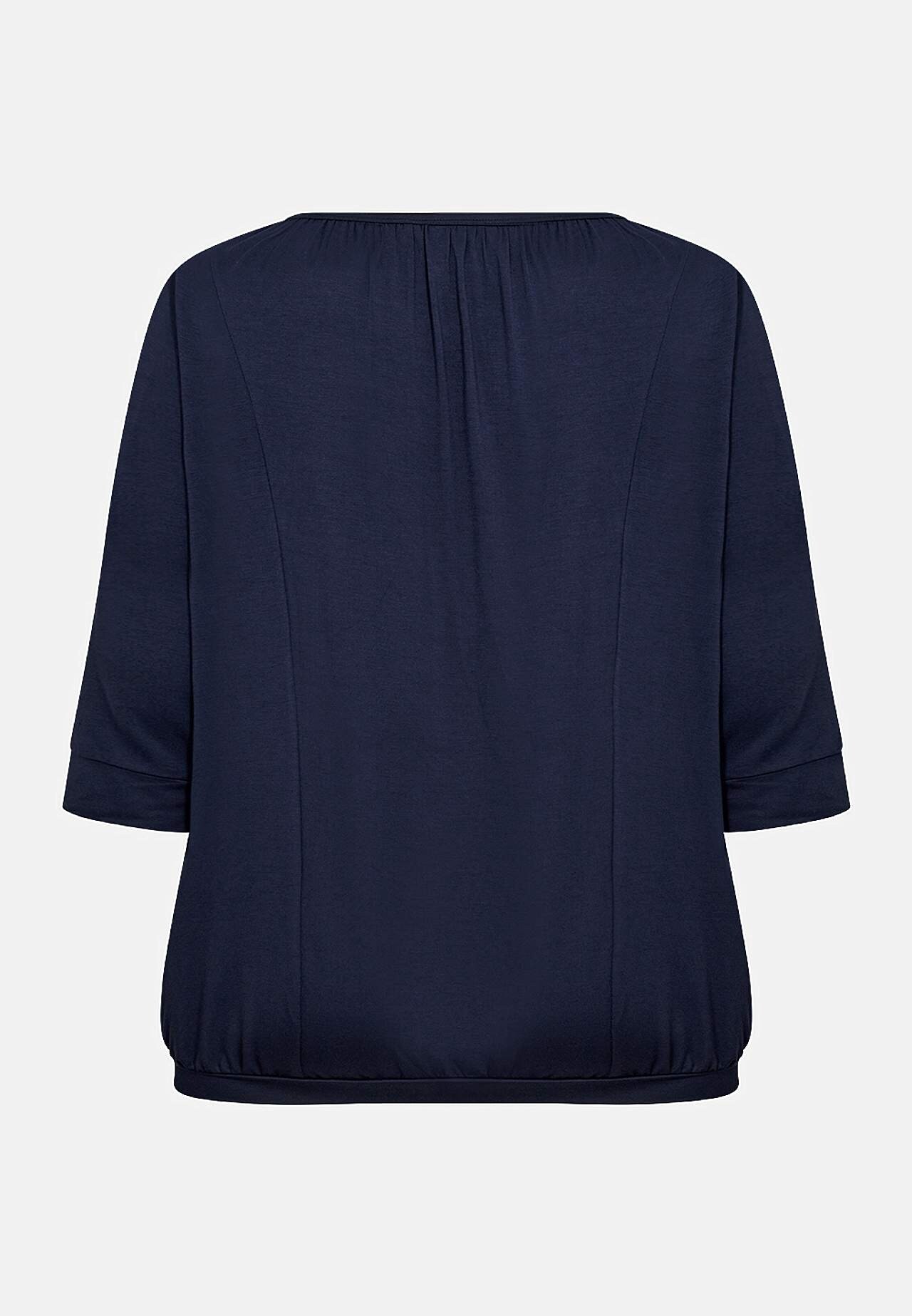 Superblød jerseytop i lyocell