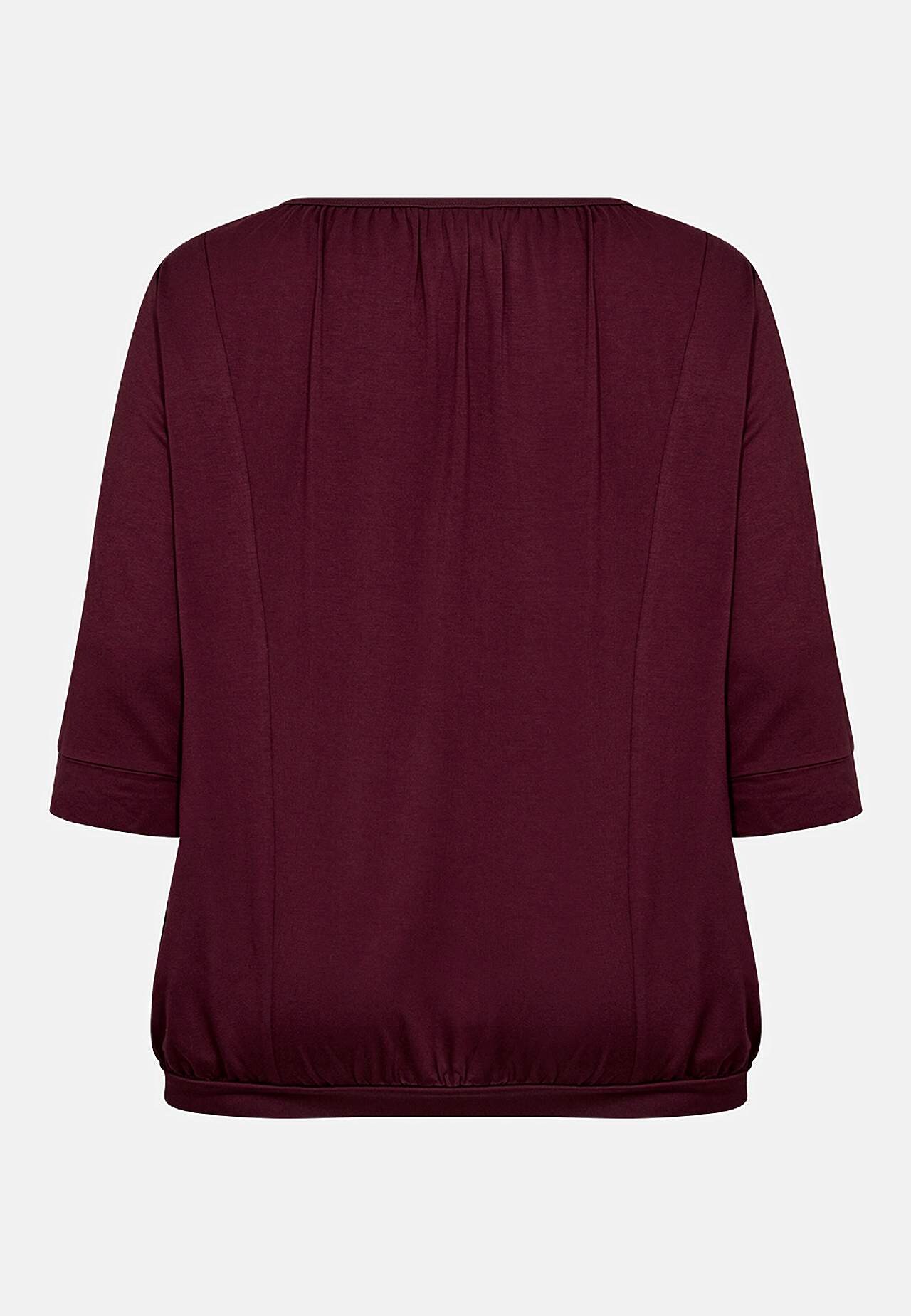 Superblød jerseytop i lyocell