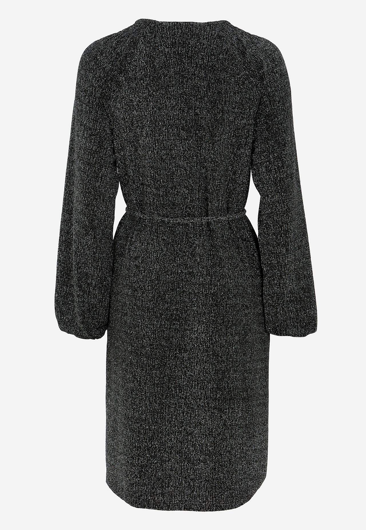 Festkjole med glimmertråde