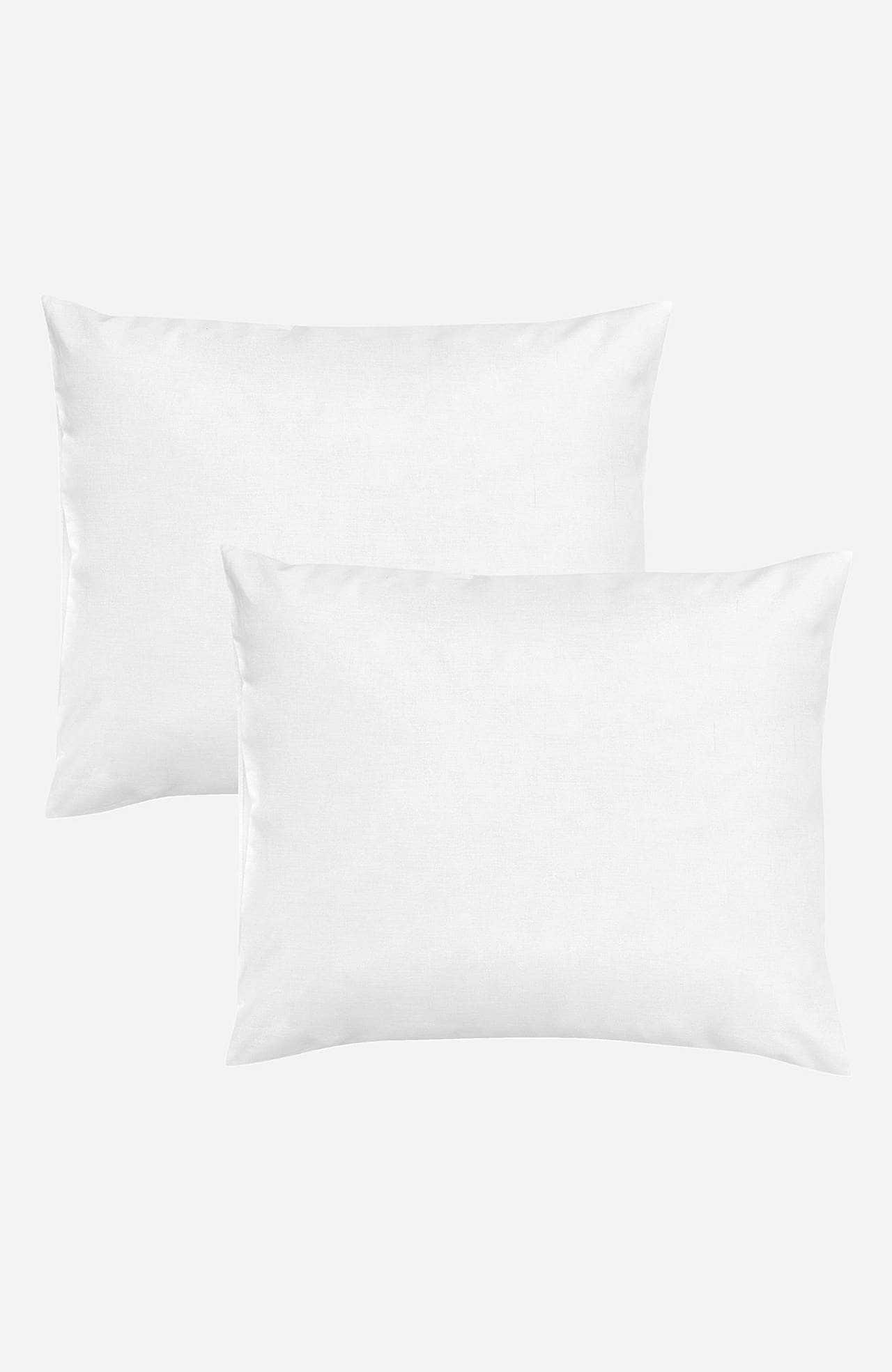 Pudebetræk 50x60 cm Økologisk bomuld 2-pack