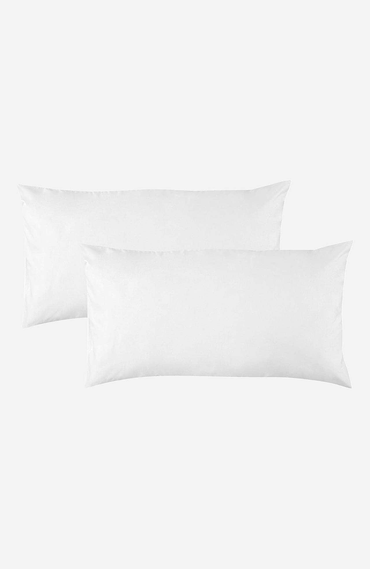 Pudebetræk 50x90 cm Økologisk bomuld 2-pack