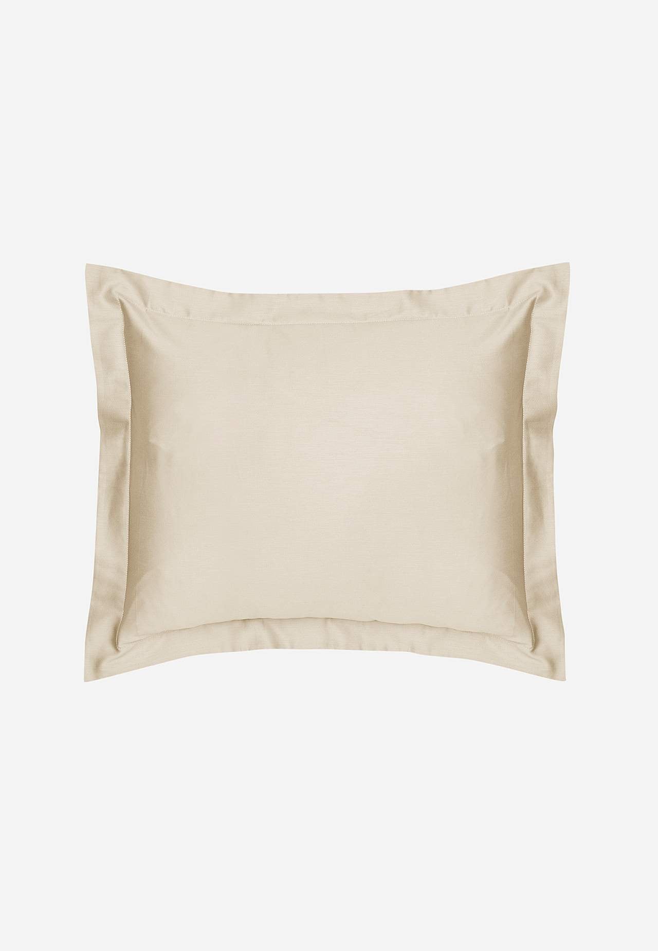 Pudebetræk i satin med vinge 50x60 cm Økologisk bomuld 2-pack