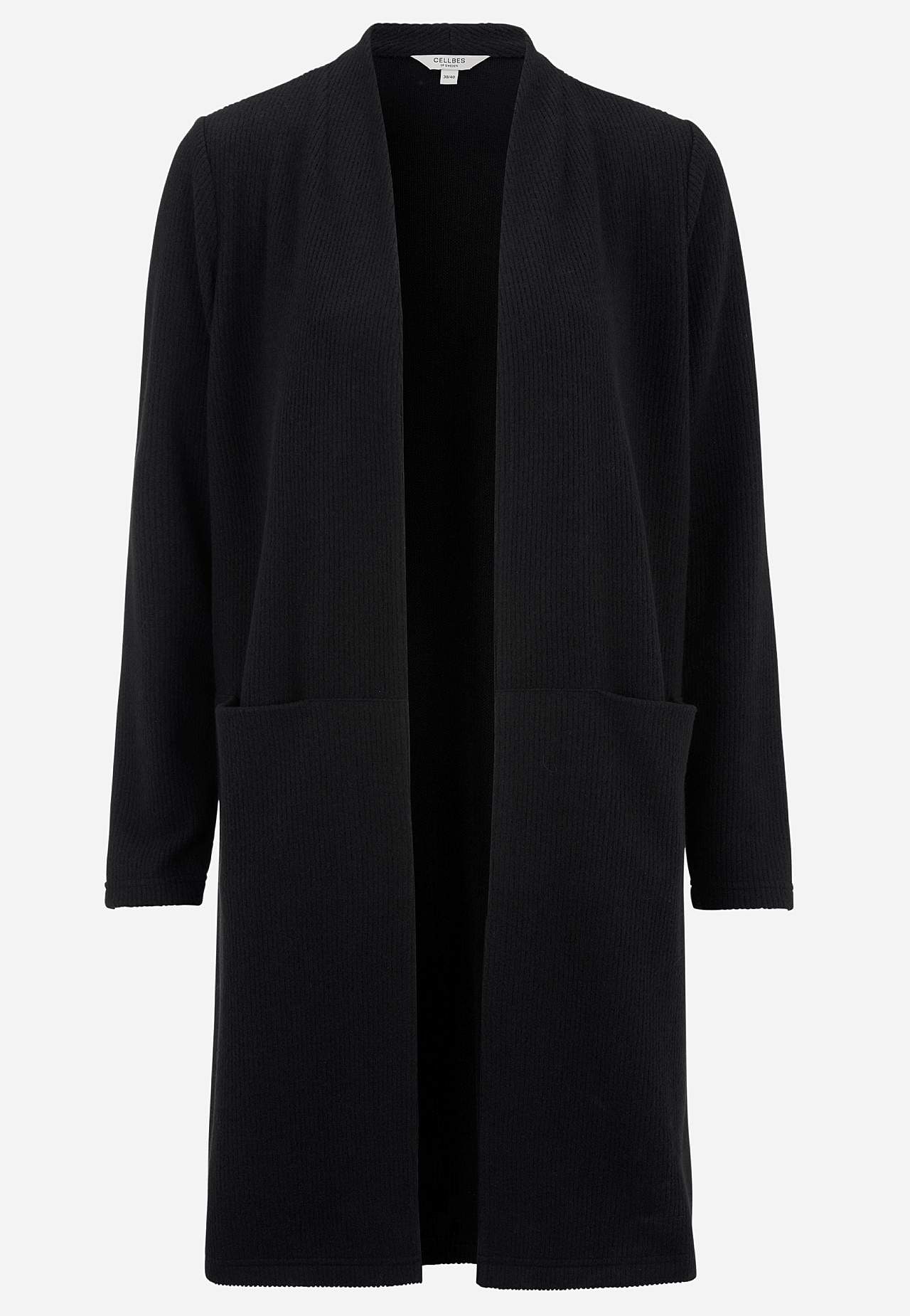 Superblød cardigan med lommer