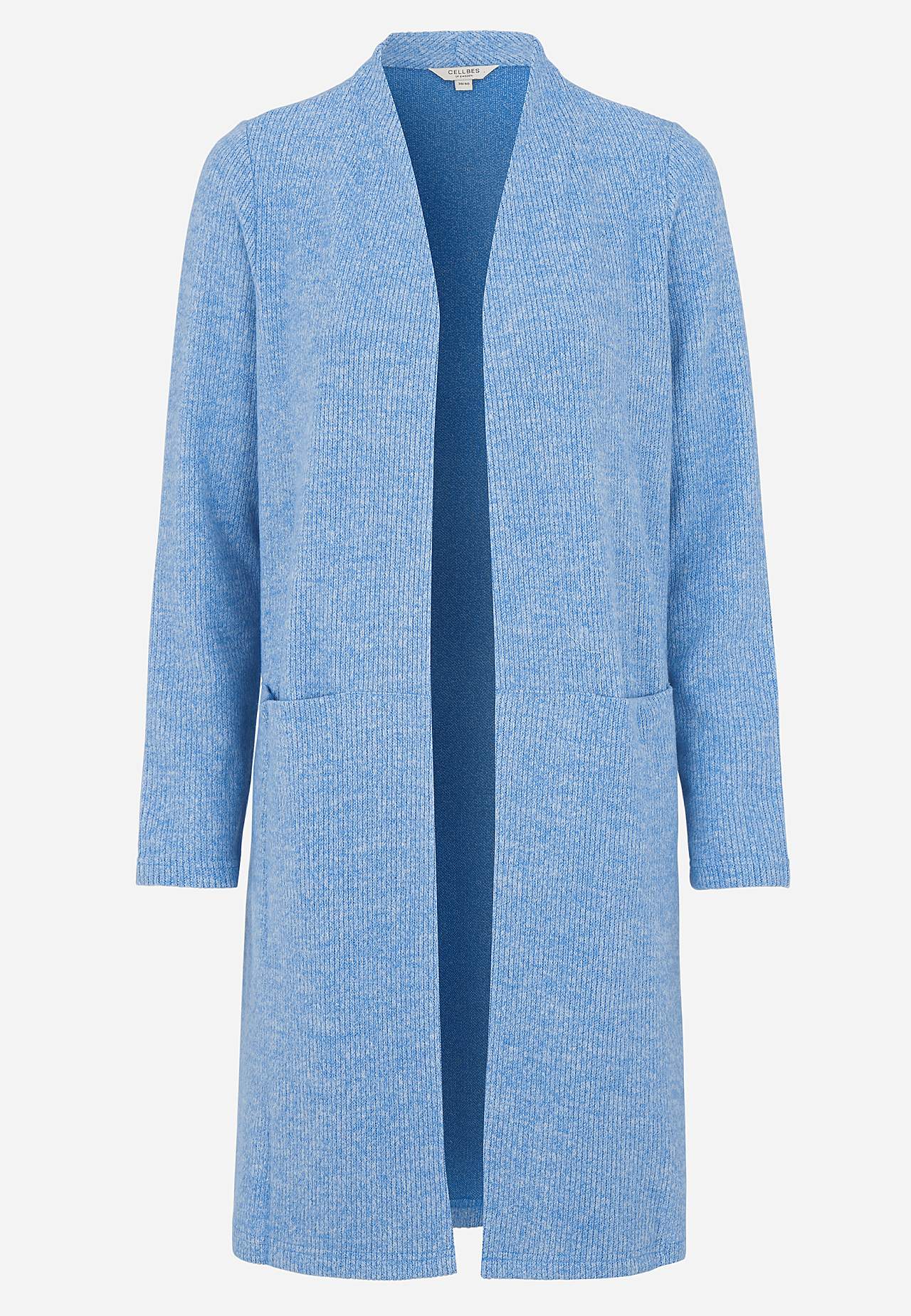 Superblød cardigan med lommer