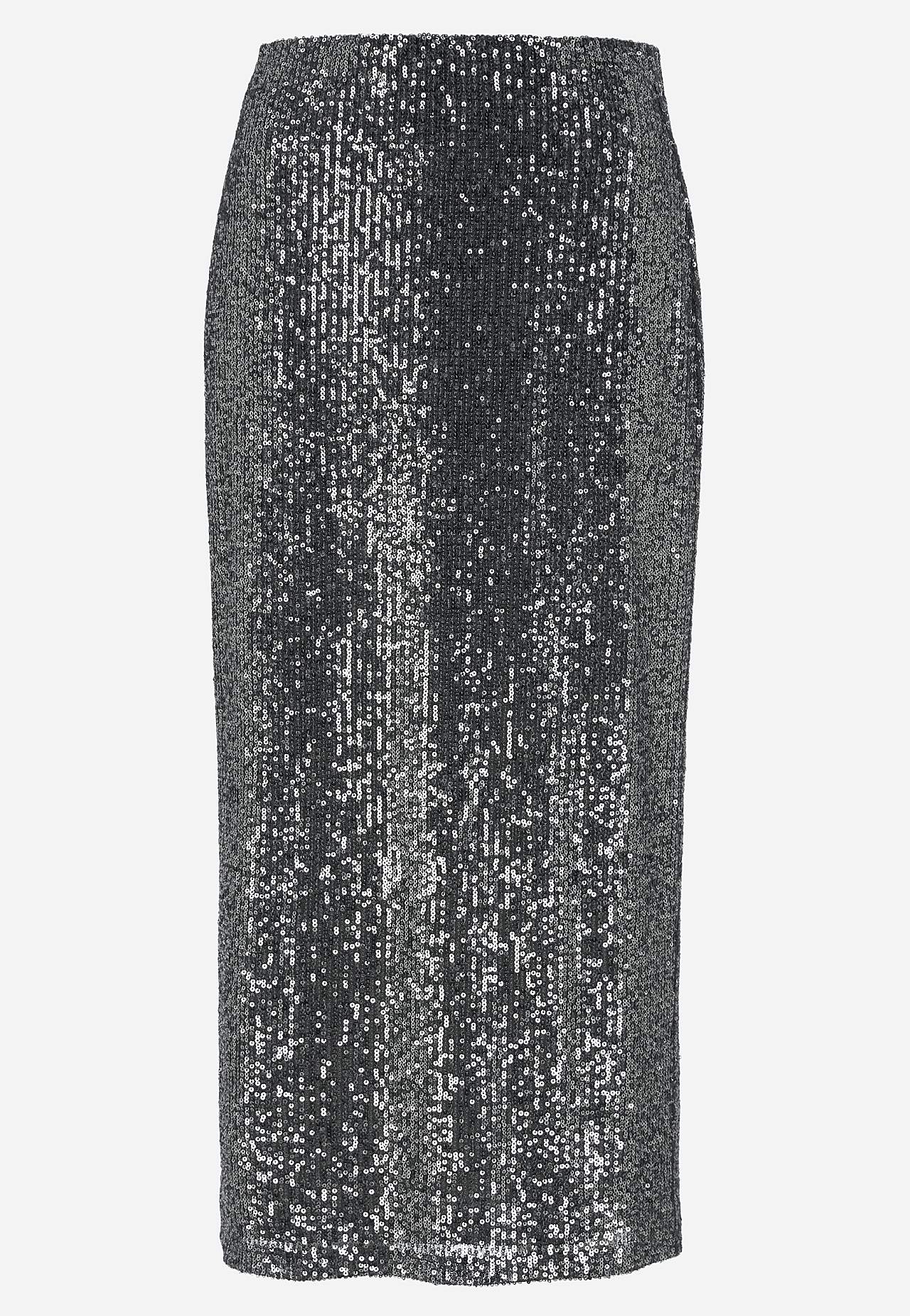 Luksuriøs pailletnederdel