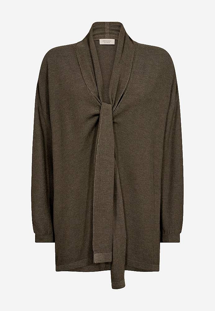 Selvbundet cardigan Knoty