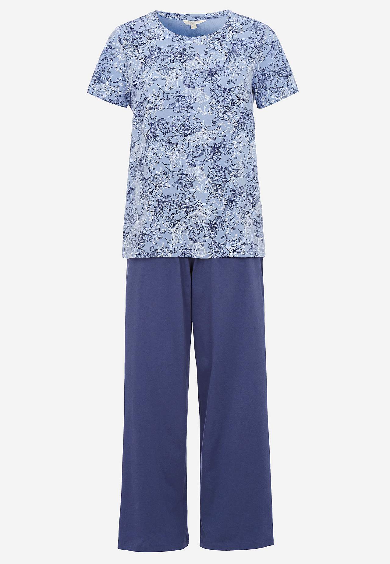 To-delt pyjamas
