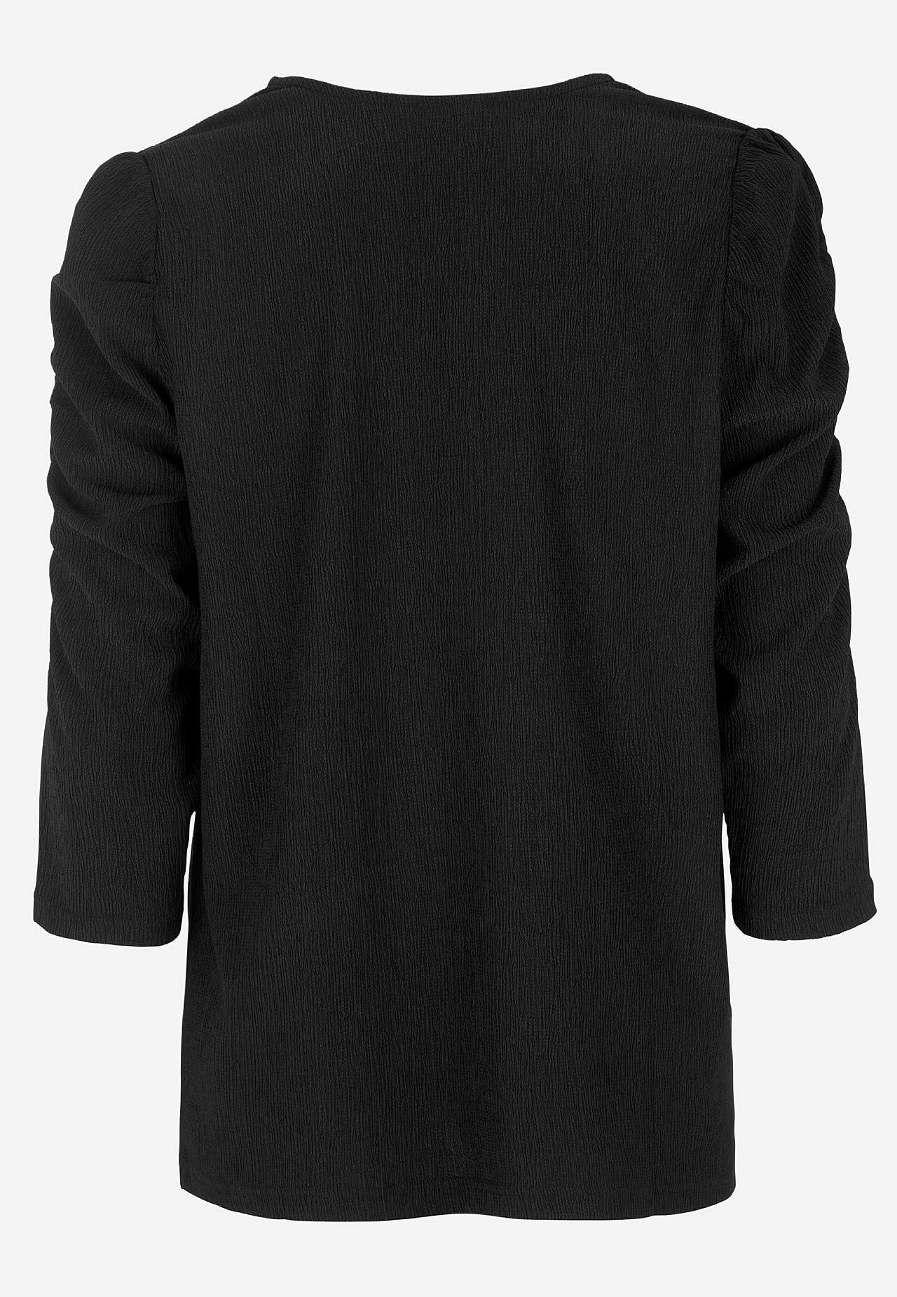 Jerseytop med struktur