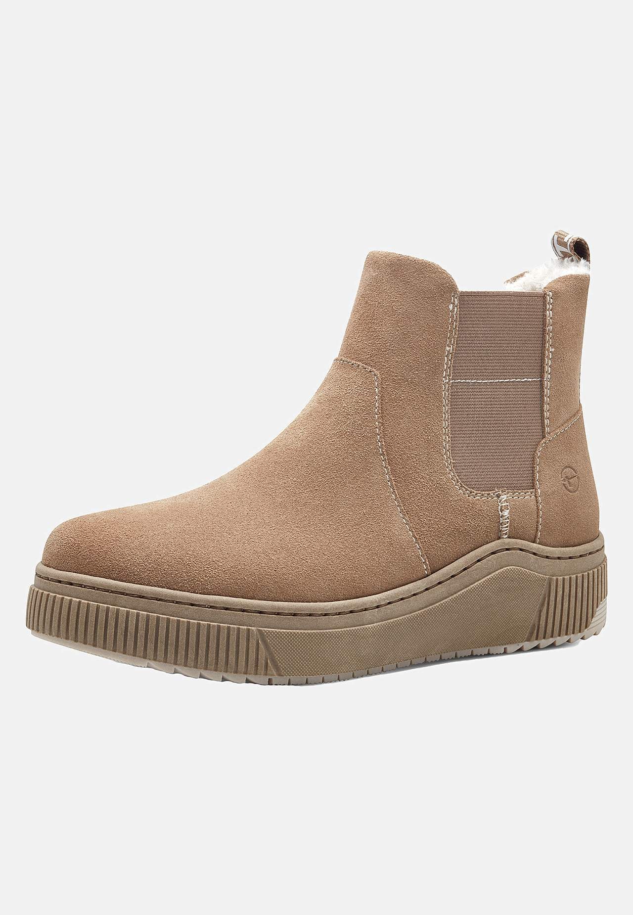 Varmt foret ruskindsstøvle Comfort