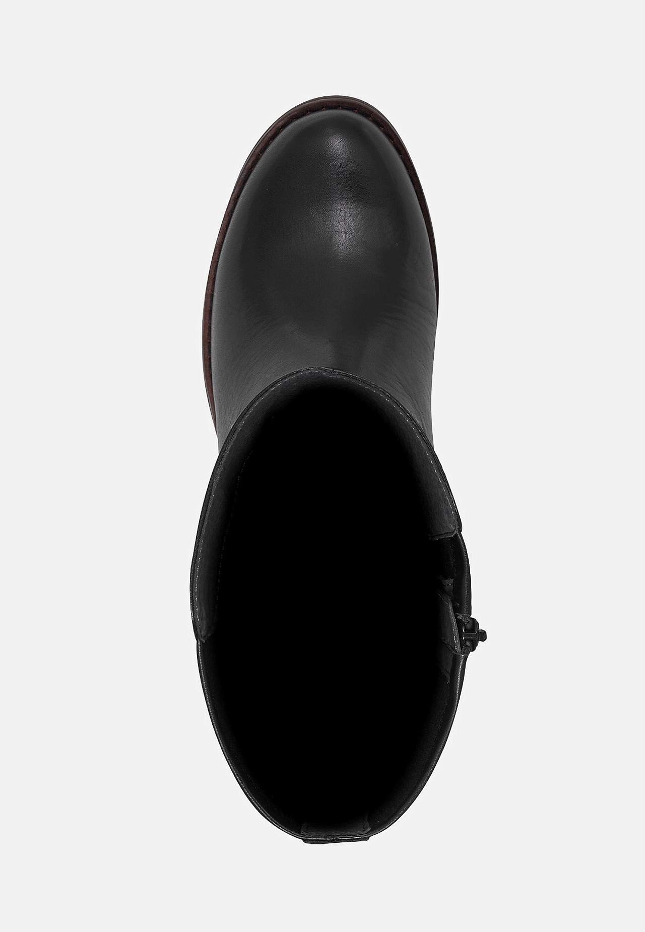 Vandafvisende skindstøvle med elastisk skaft Comfort
