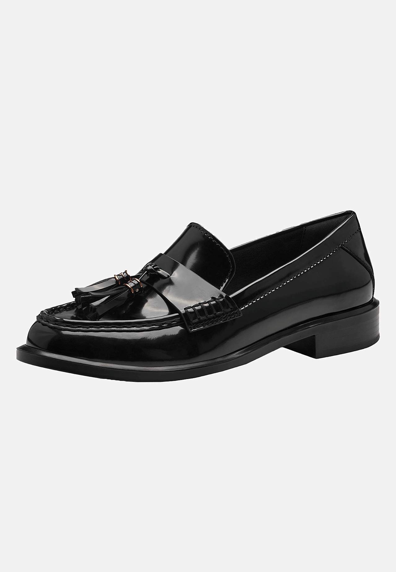Patent loafer med kvaster