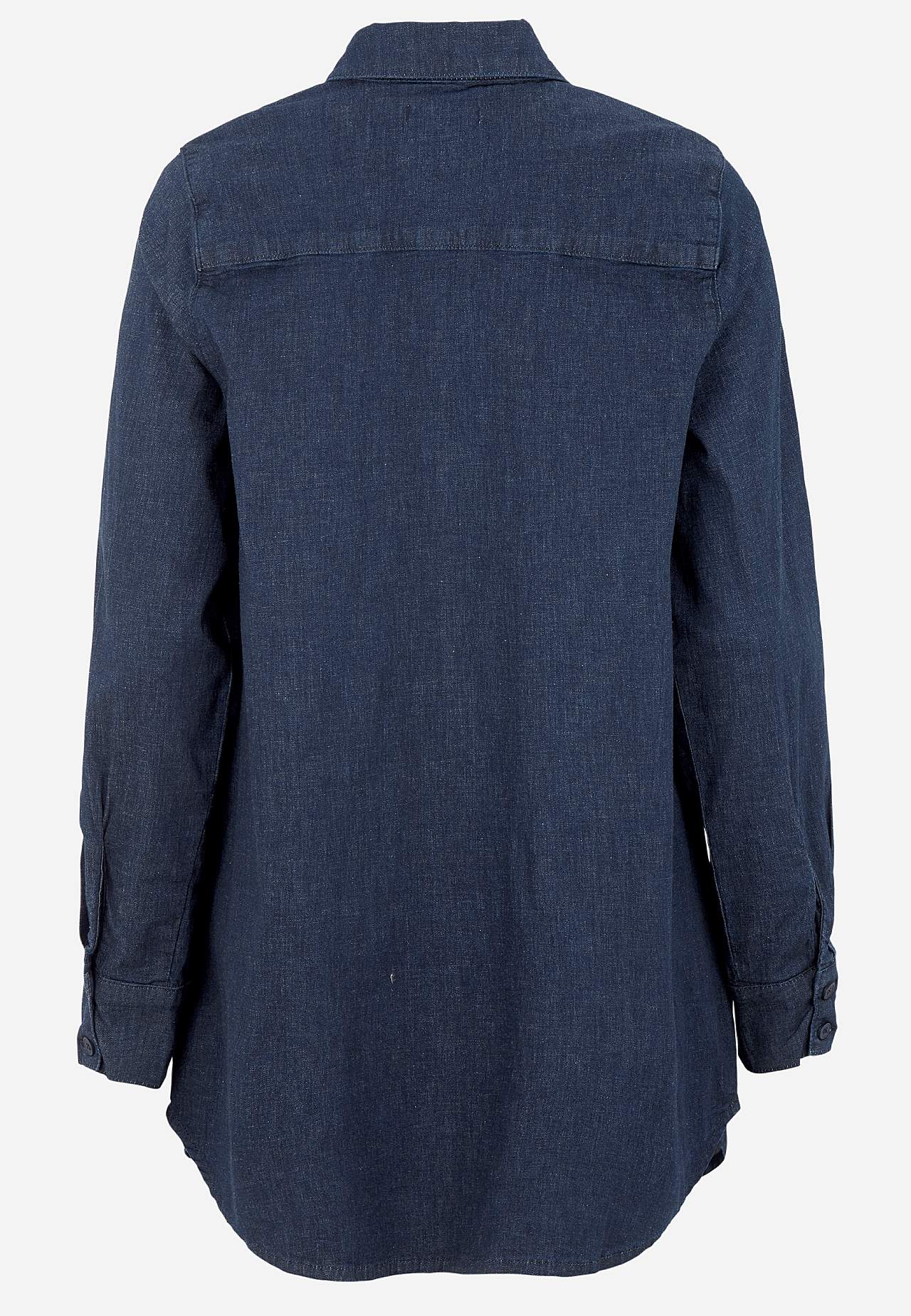 Elastisk tunika i denim
