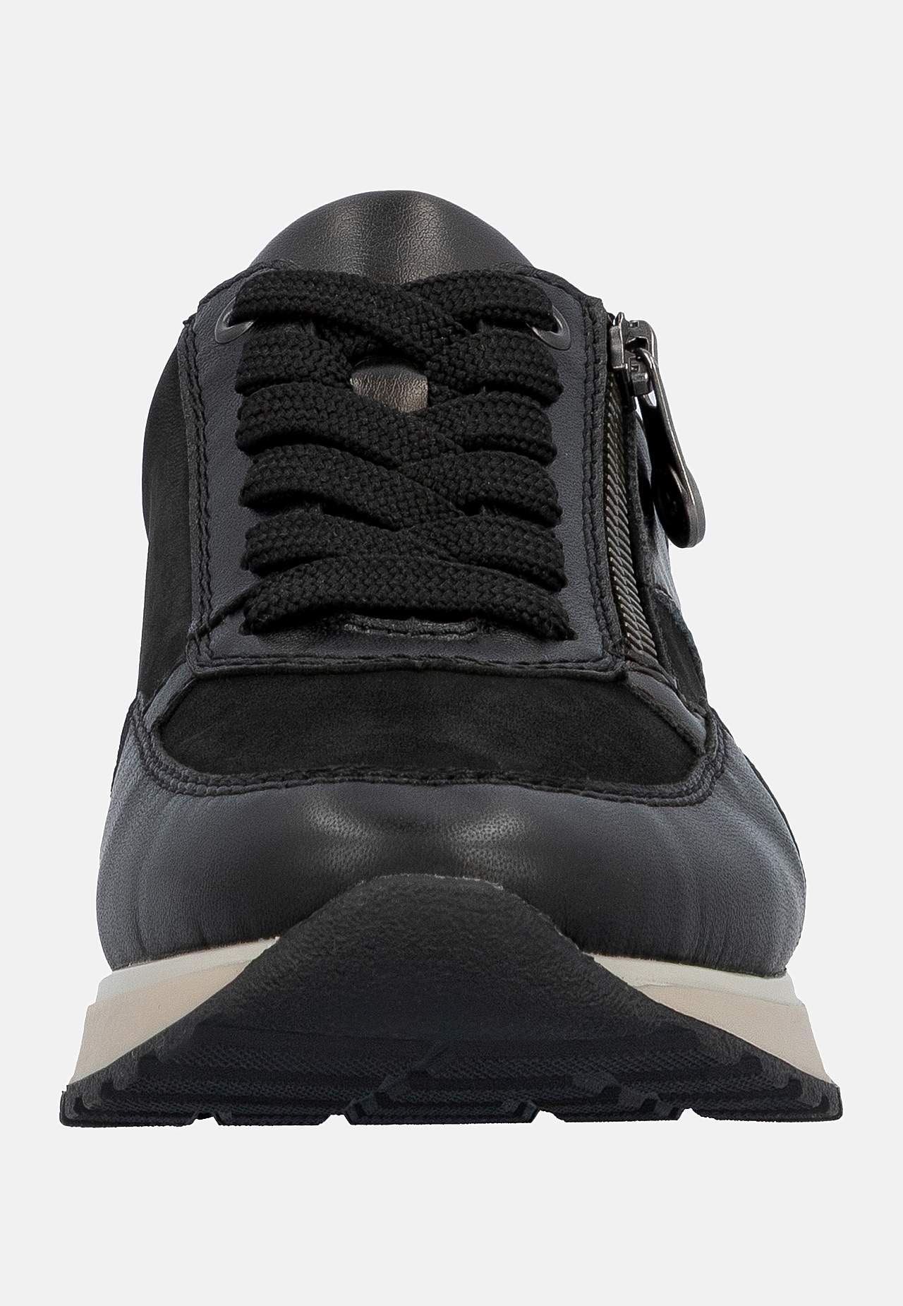 Komfortabel sneaker i læder