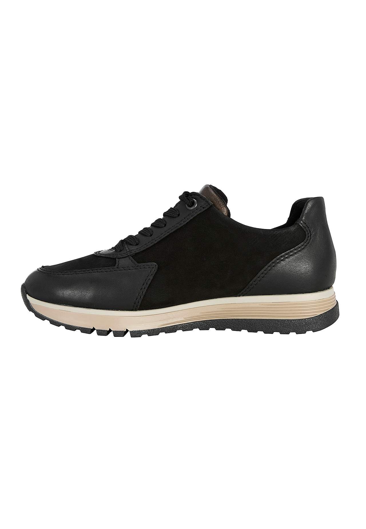 Komfortabel sneaker i læder