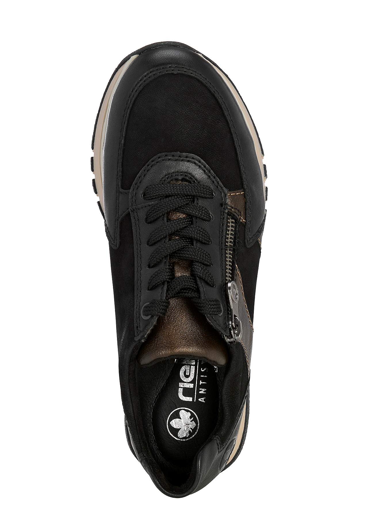 Komfortabel sneaker i læder