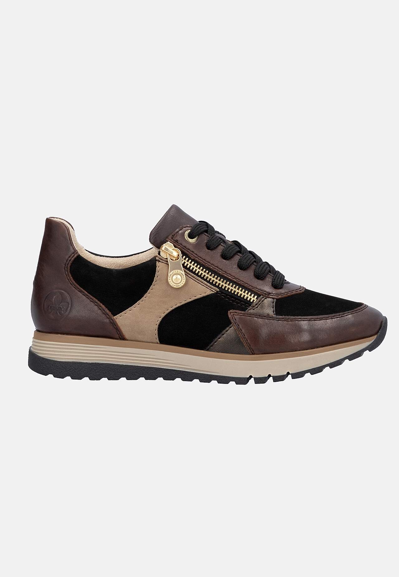 Komfortabel sneaker i læder